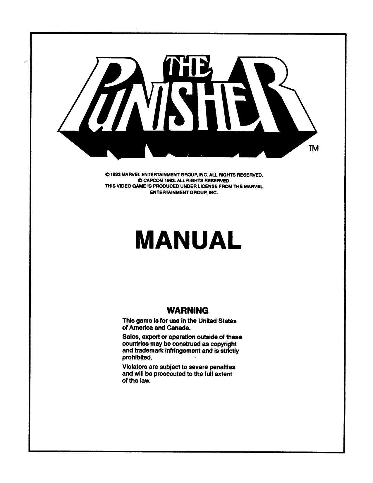 The Punisher (U)