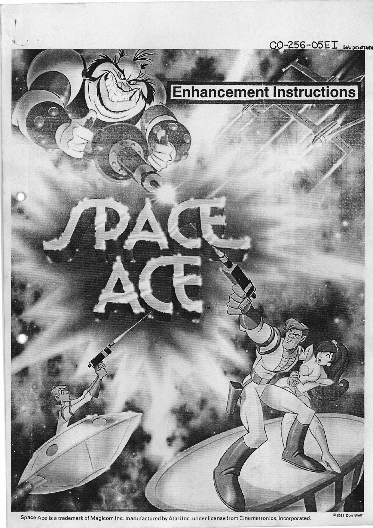 Space Ace Enhancement Instructions