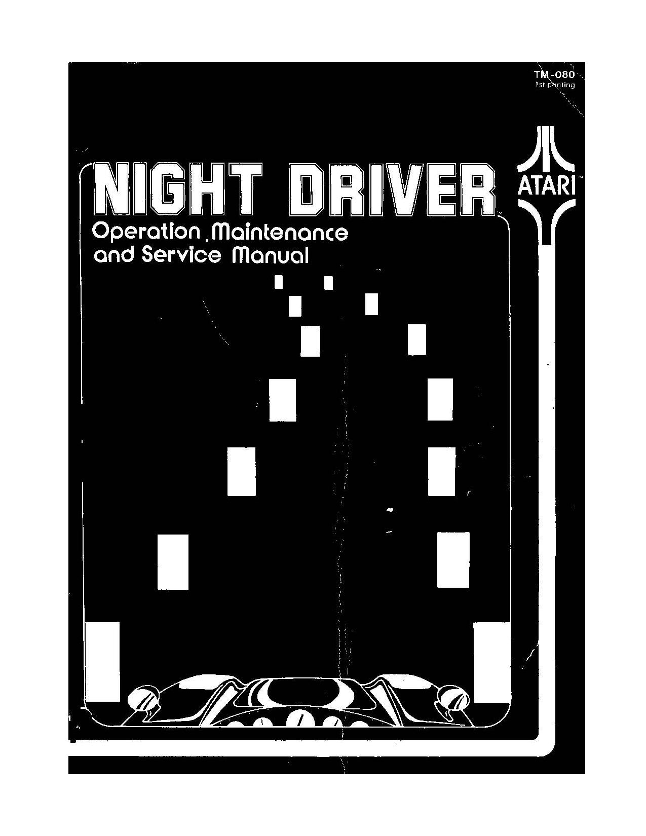 Night Driver (TM-080 1st Printing) (Op-Maint-Serv) (U)