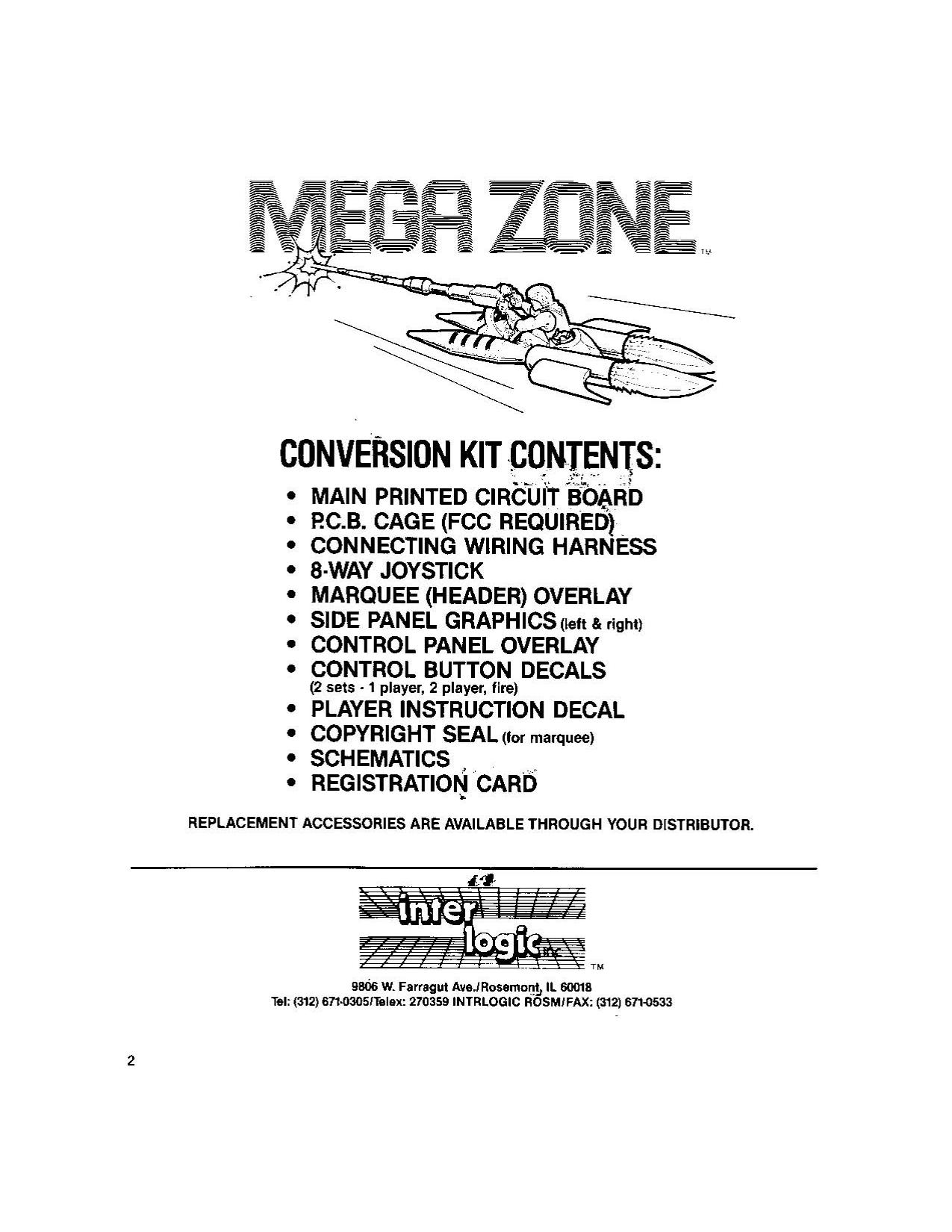 Mega Zone (Conversion Kit) (U)
