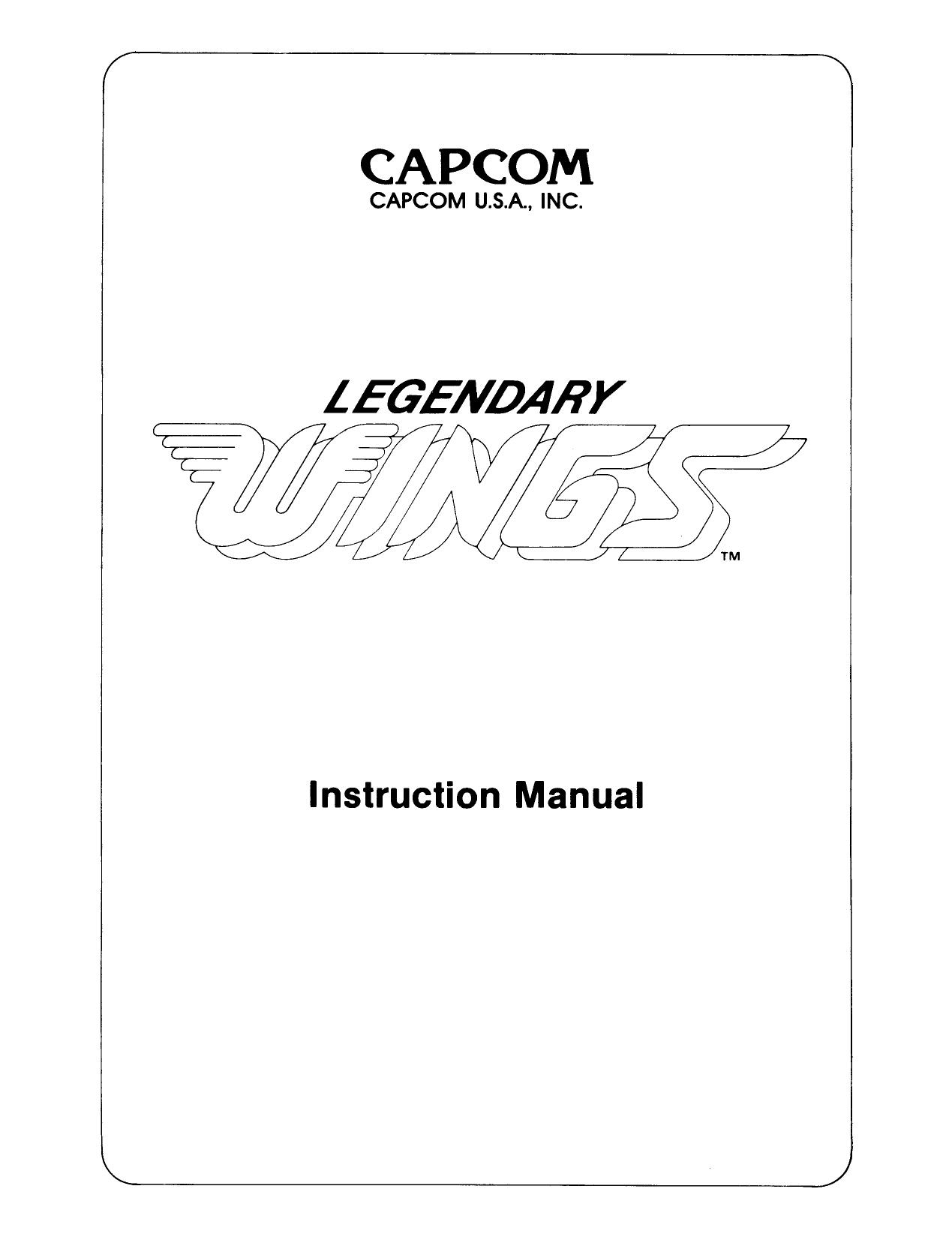 Legendary Wings (Instructions) (U)