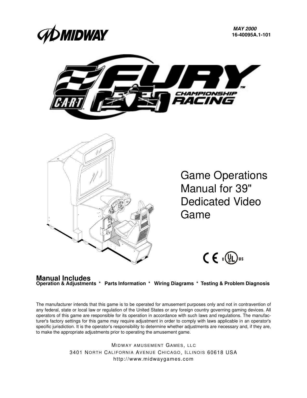 Kart Fury (39in) (Operations) (U)