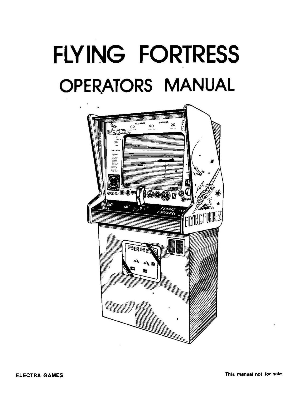 Flying Fortress (Operator's) (U)