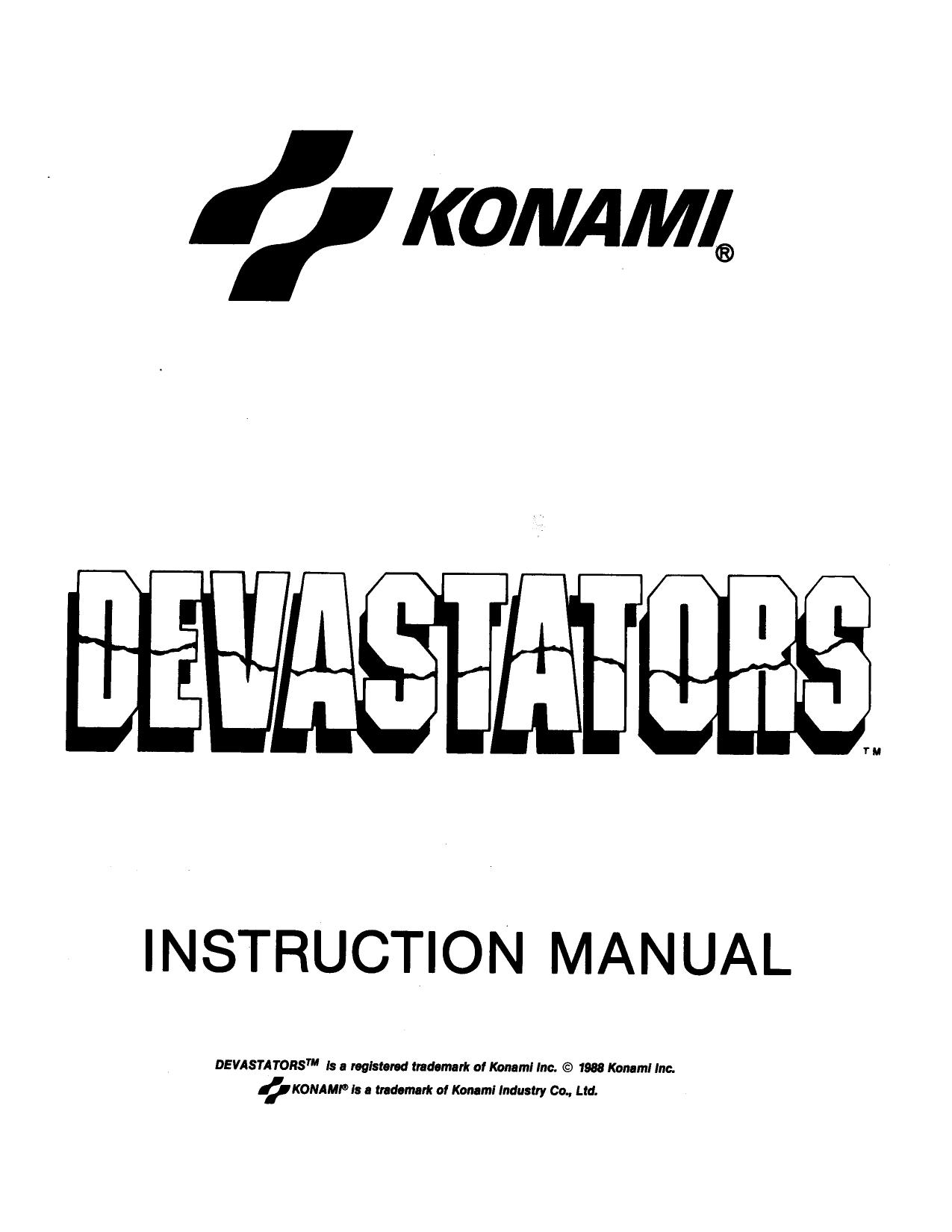 Devastators Manual