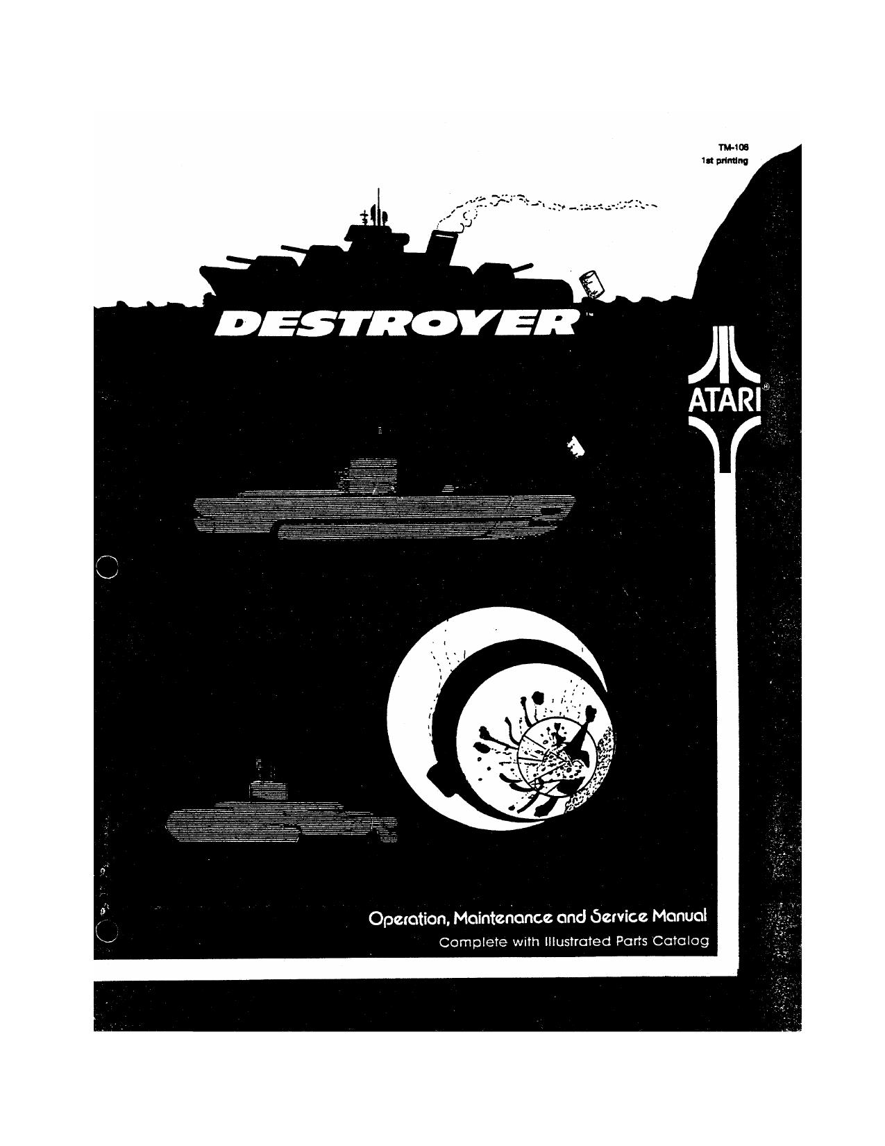 Destroyer TM-108 1st Printing