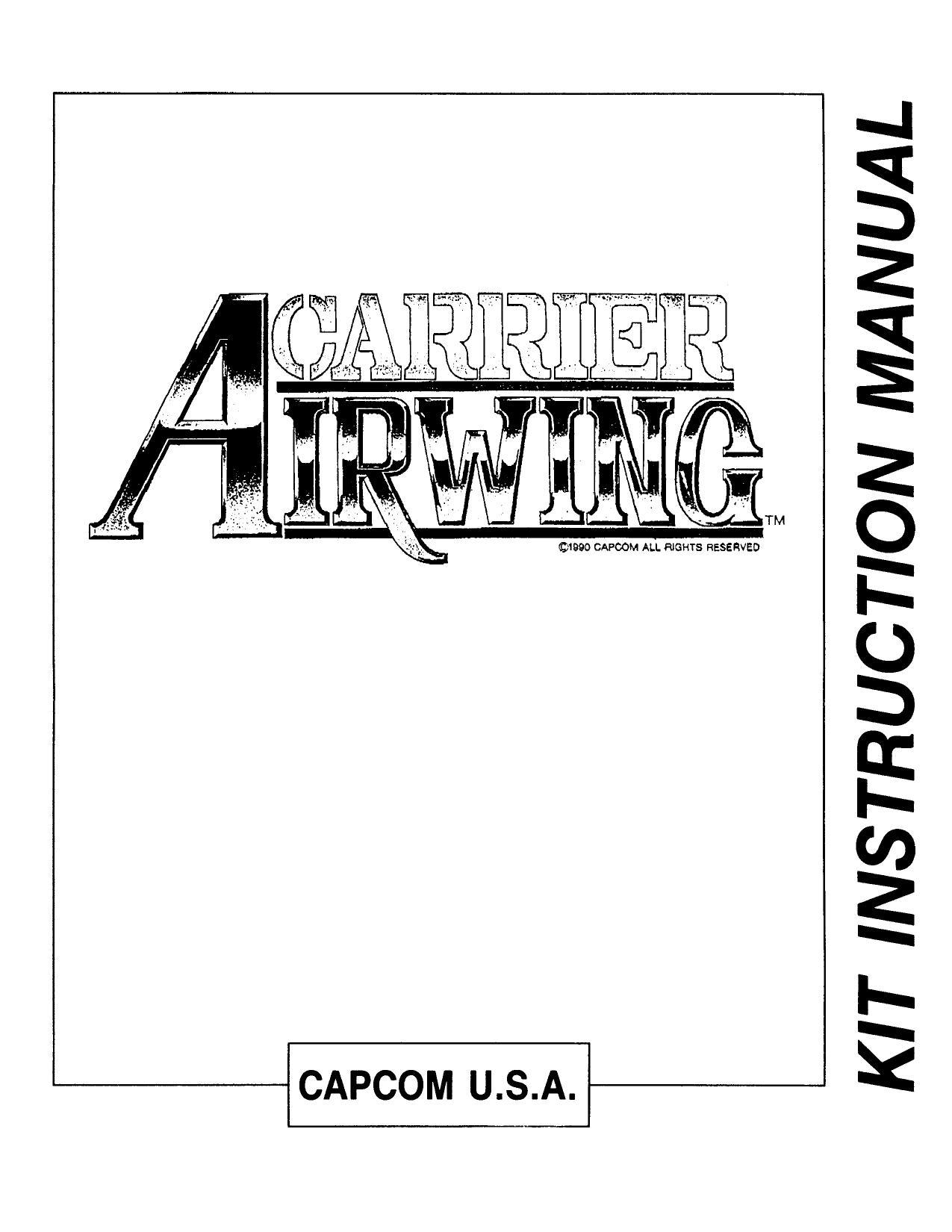 Carrier Airwing (Kit Instructions) (U)