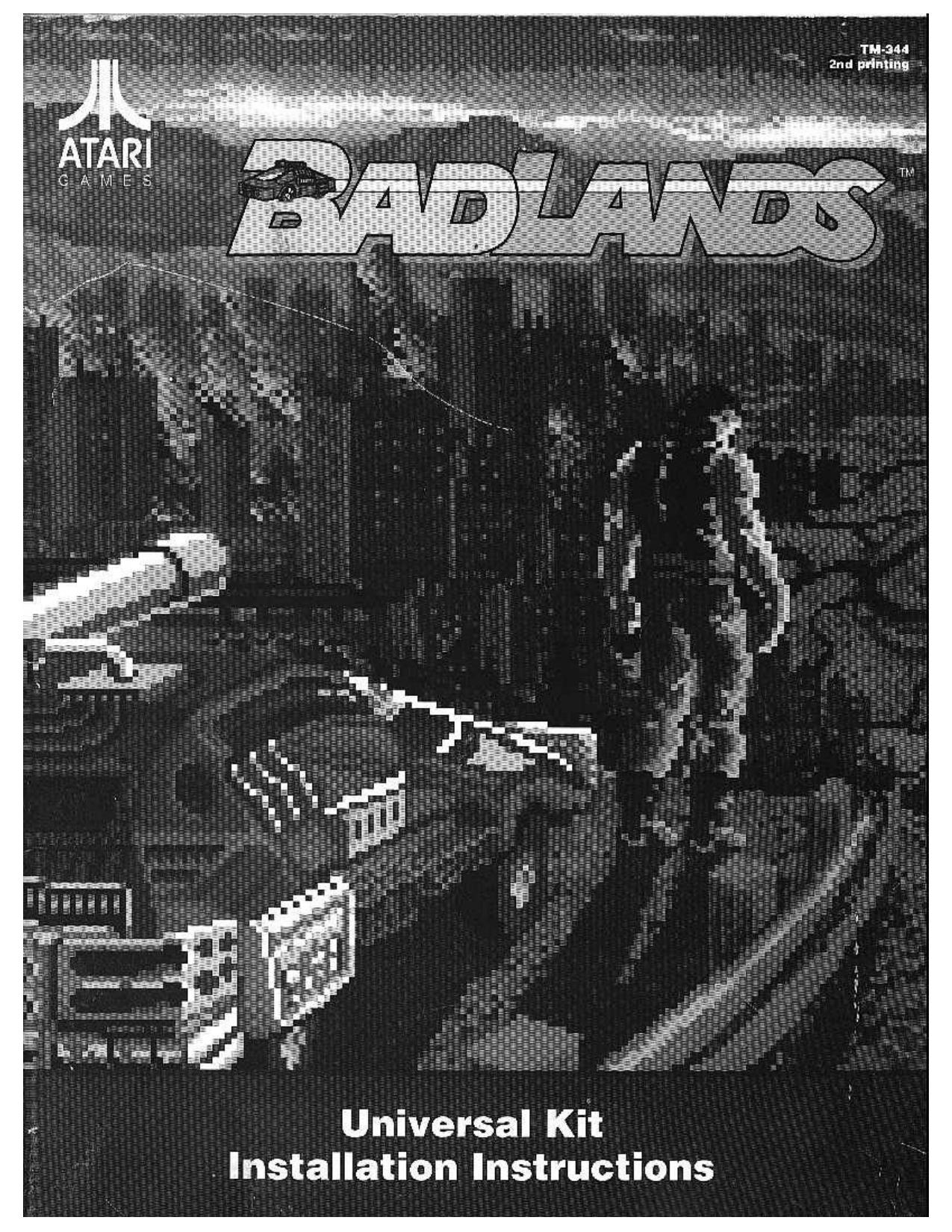 Badlands (Universal Kit TM-344 2rd Printing) (Installation Ins) (U)