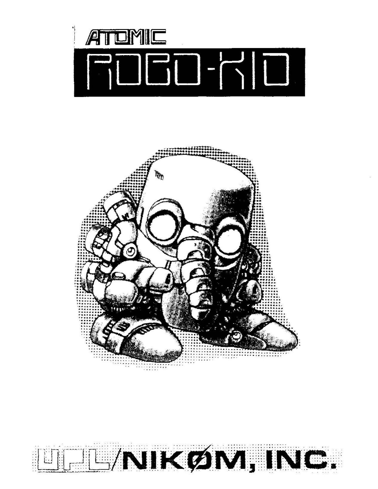 Atomic Robo Kid (Conv. Instructions) (U)