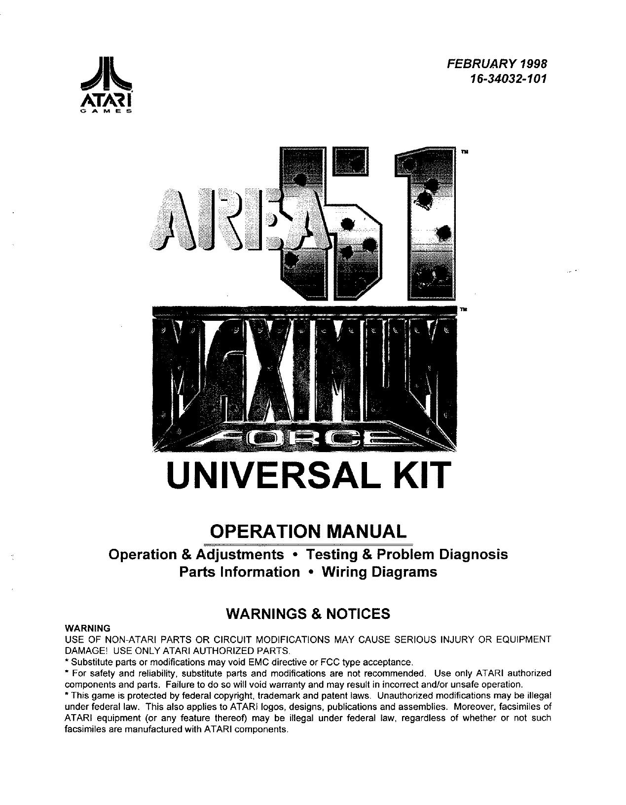 Area 51 & Maximum Force Universal Kit