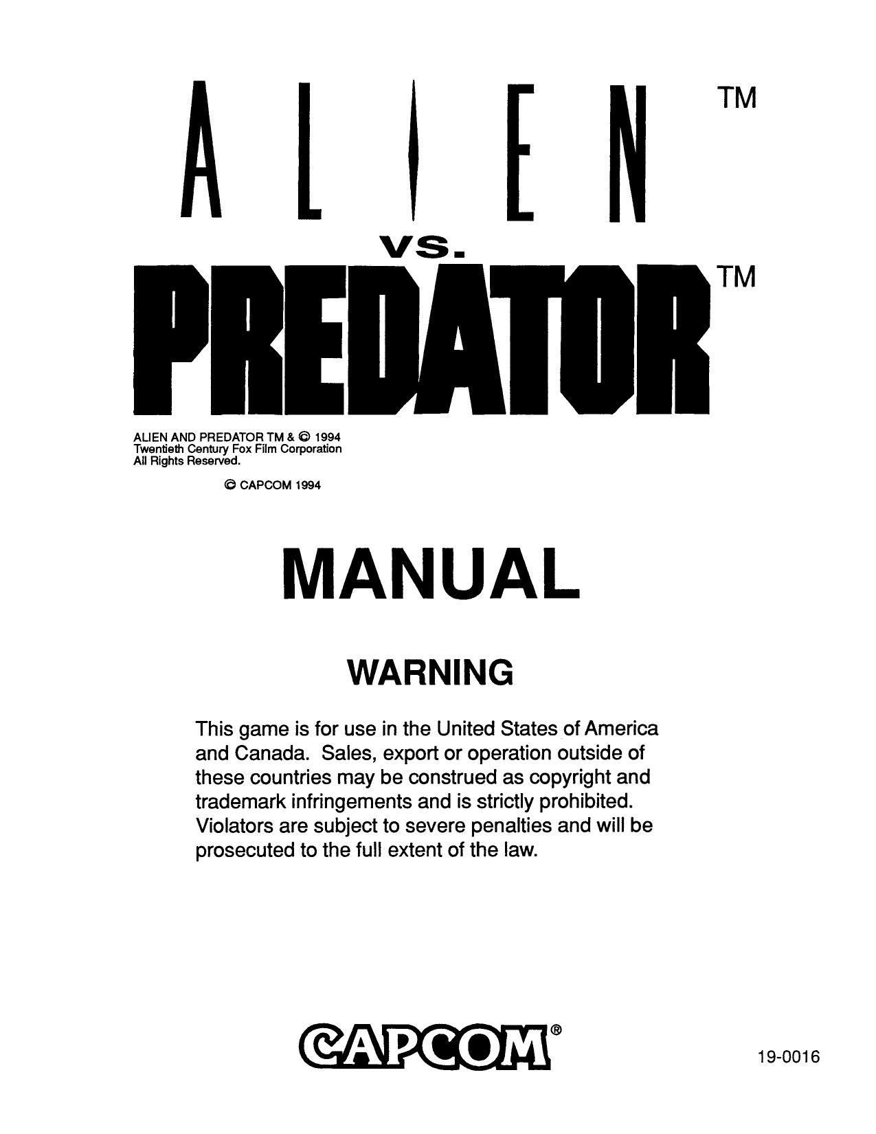 Alien vs. Predator (EN)