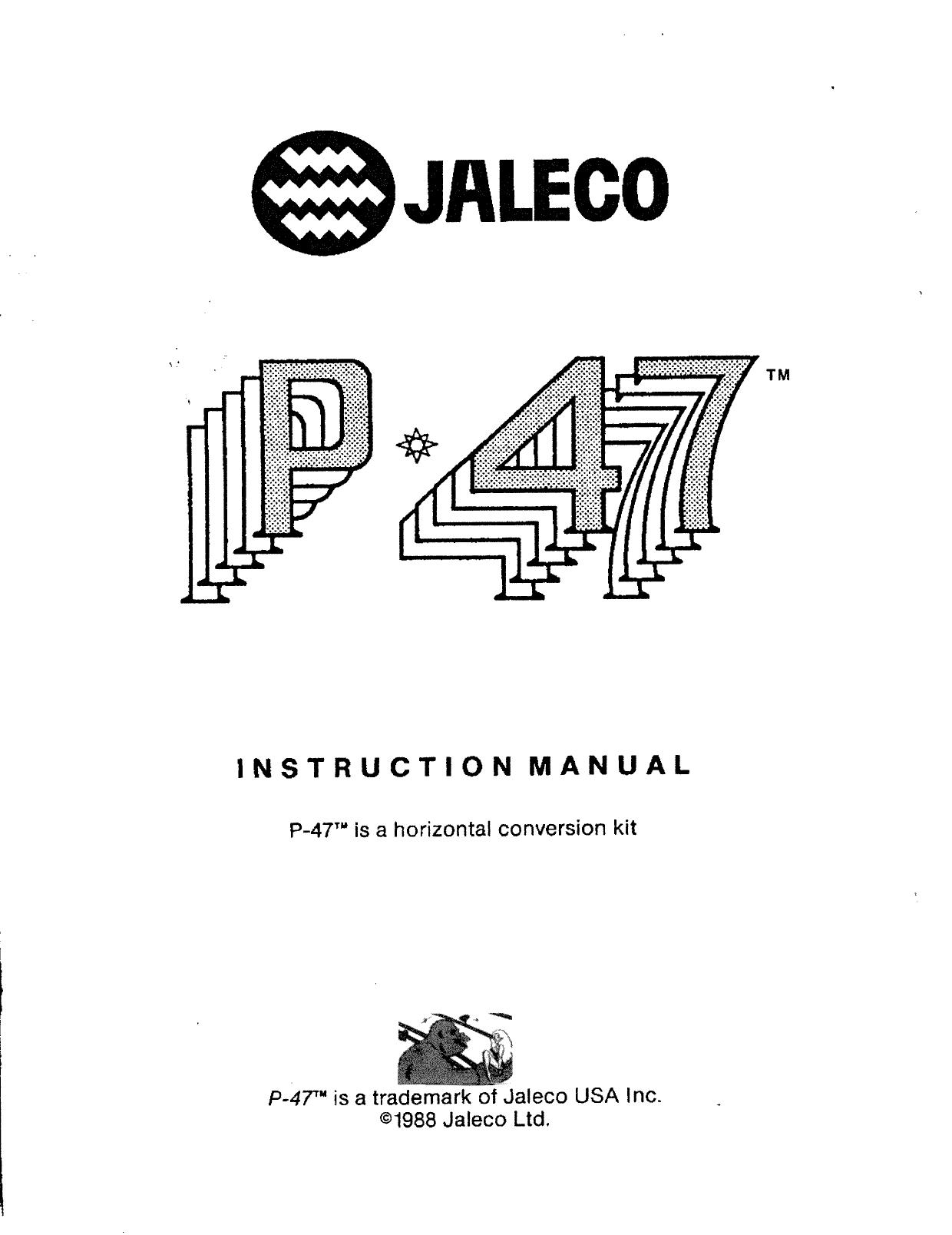 P-47 Instruction Maual