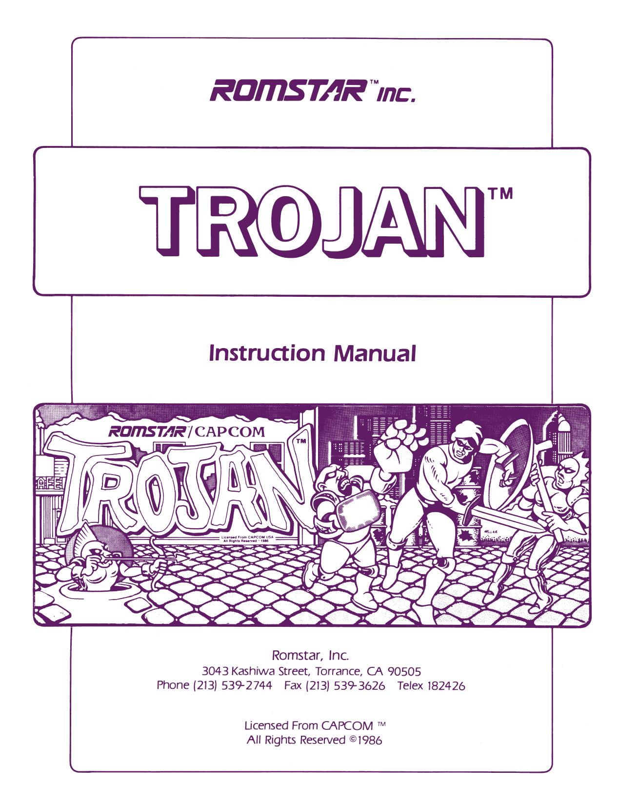 Trojan (Instructions) (U)
