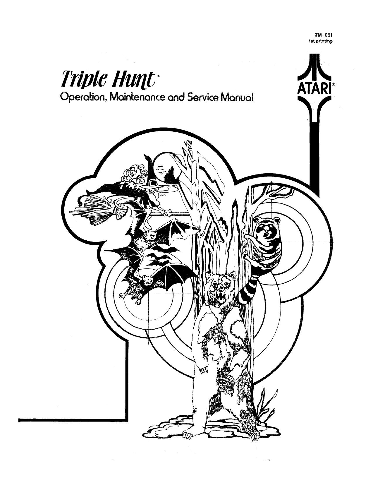 Triple Hunt TM-091 1st Printing
