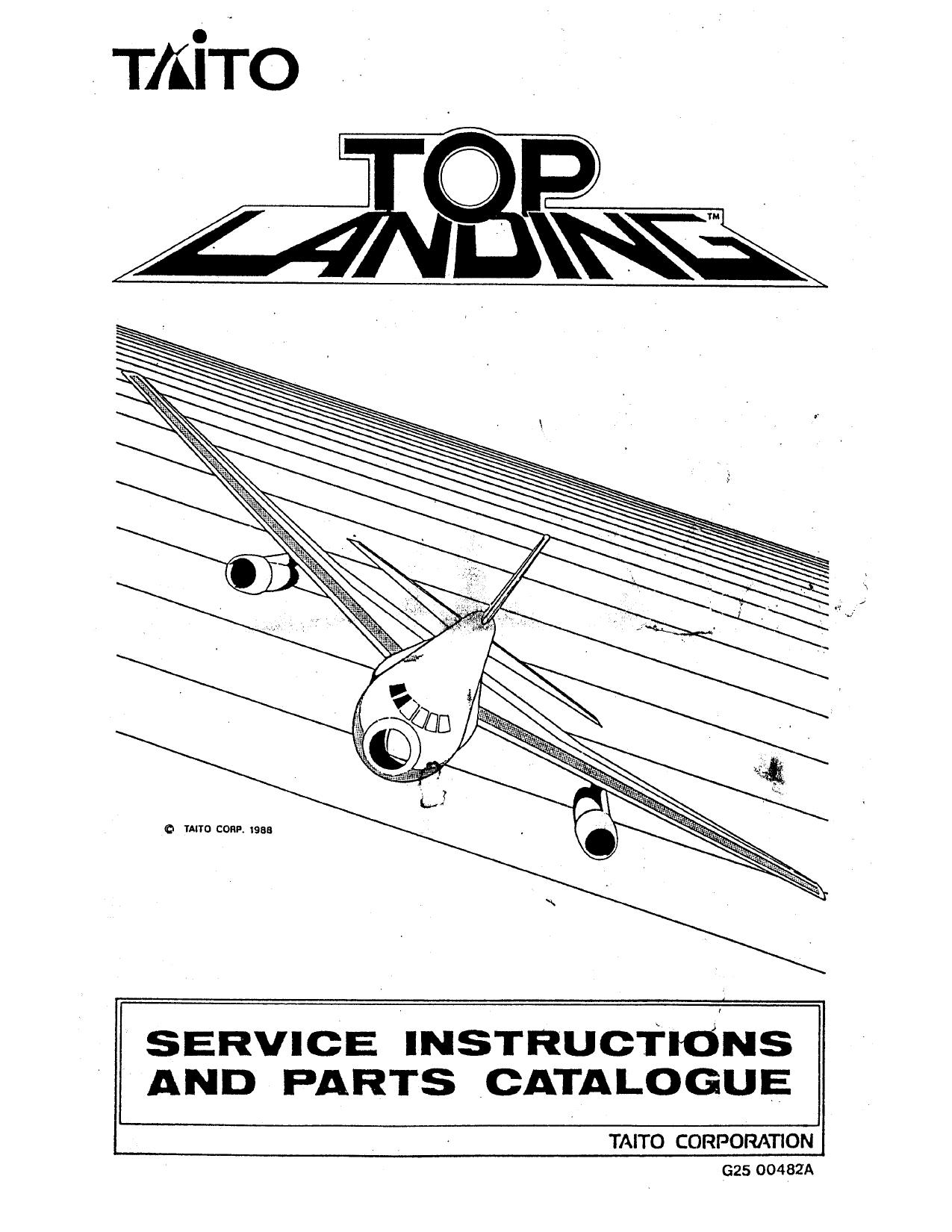 Top Landing (Service Ins & Parts Catalogue) (U)