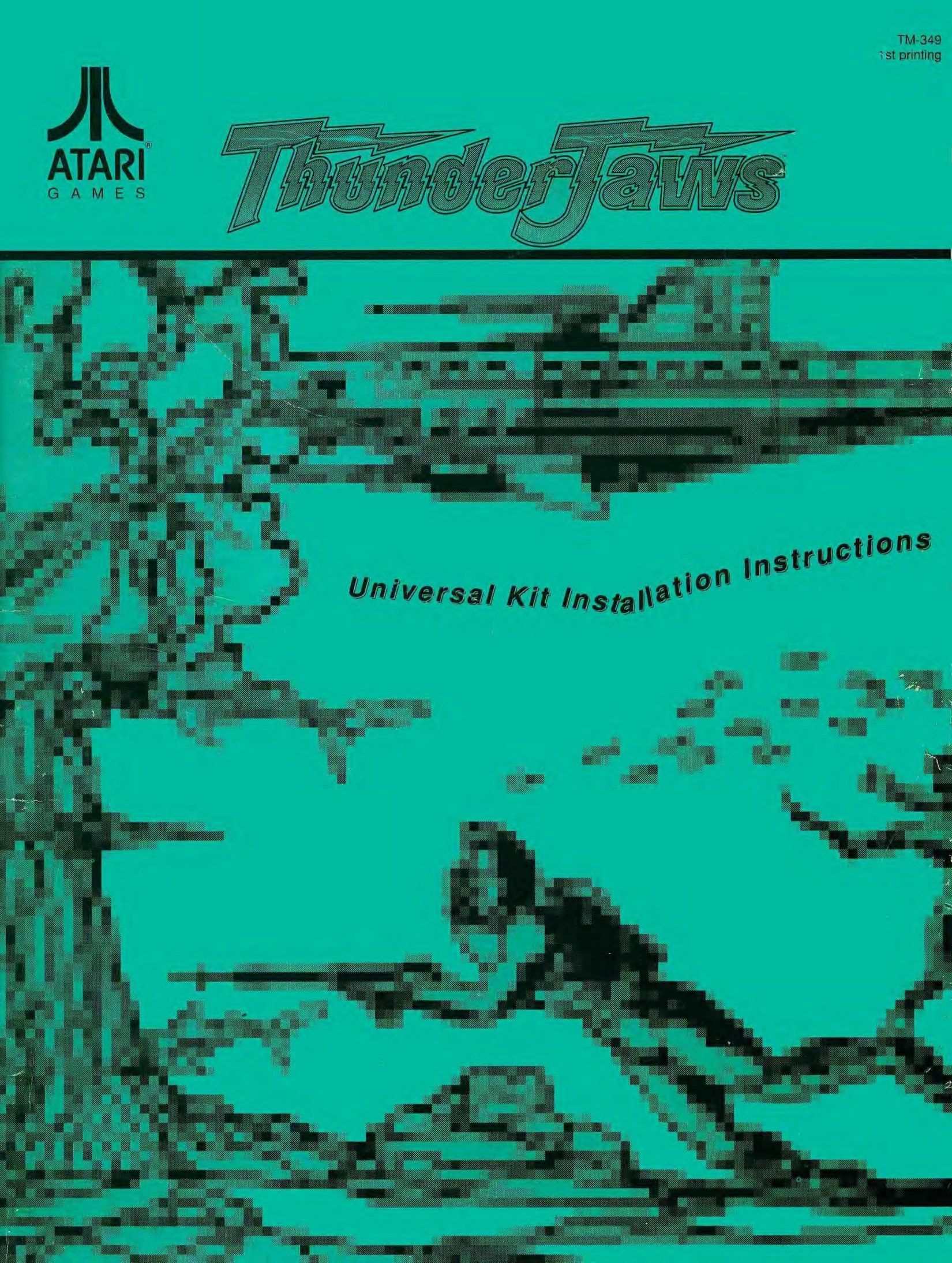 Thunder Jaws TM-349 1st Printing