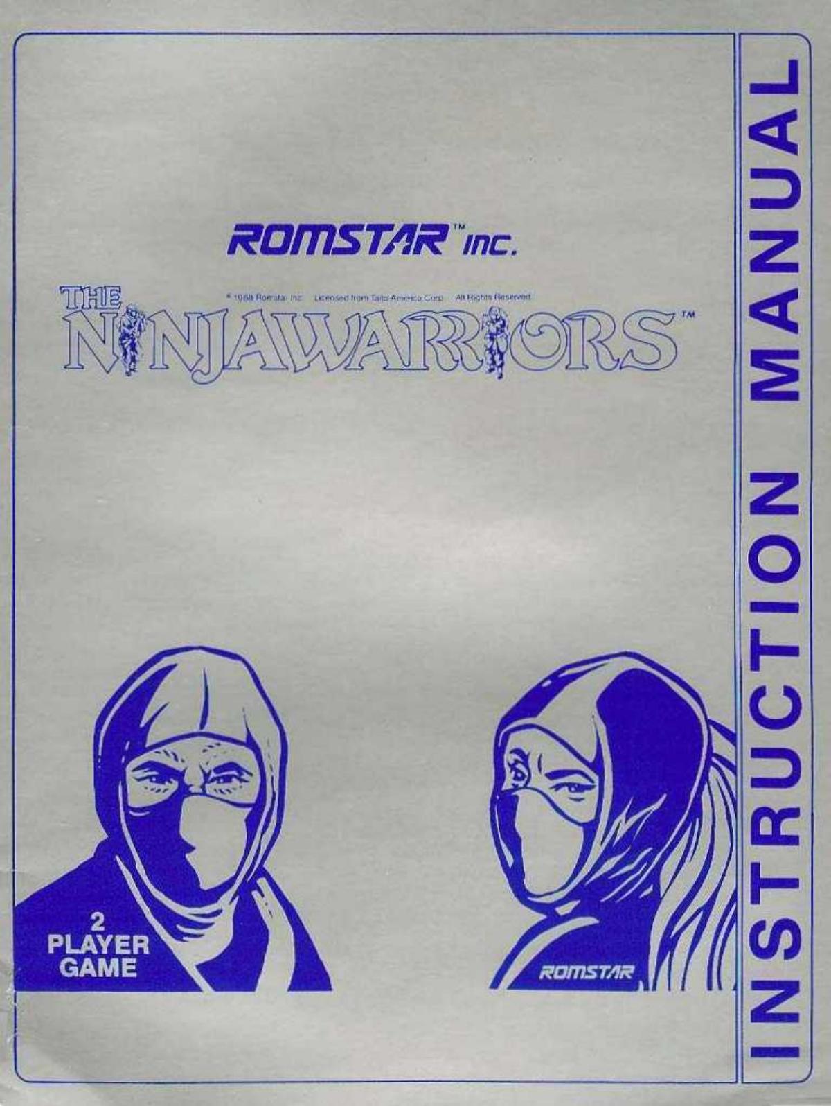 The Ninja Warriors Instruction Manual