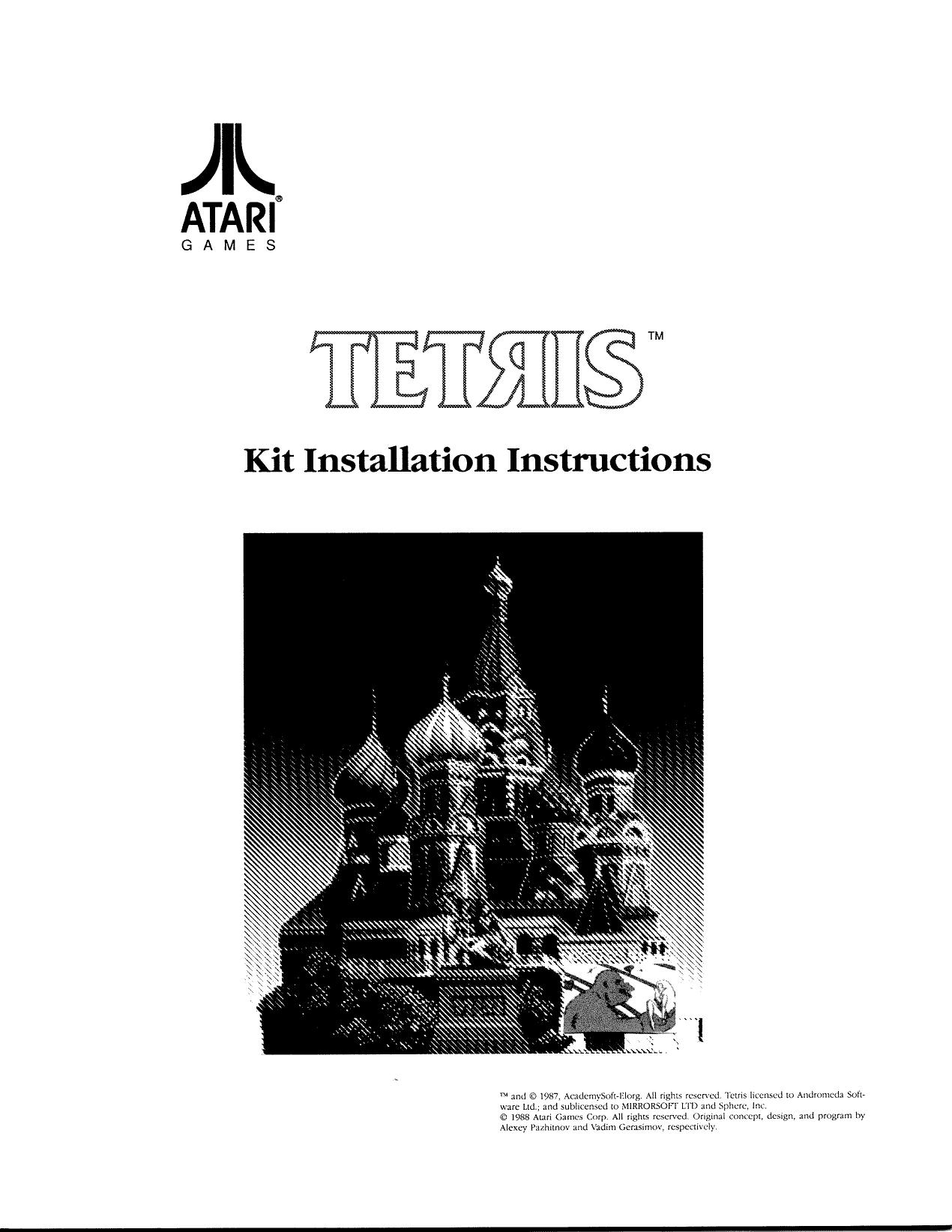 Tetris Manual