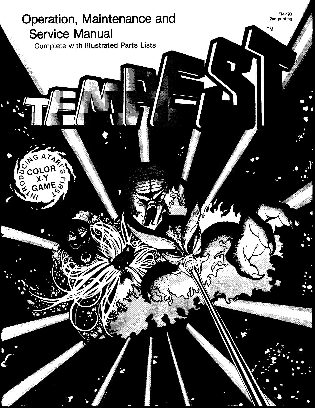 Tempest (TM-190 2nd Printing) (Op-Maint-Serv-Parts) (U)