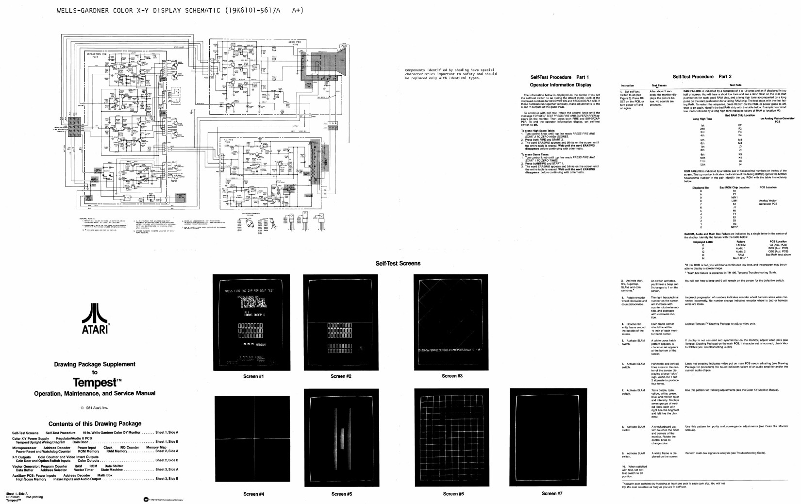 Tempest (DP-190 2nd Printing) (Drawing Package) (U)