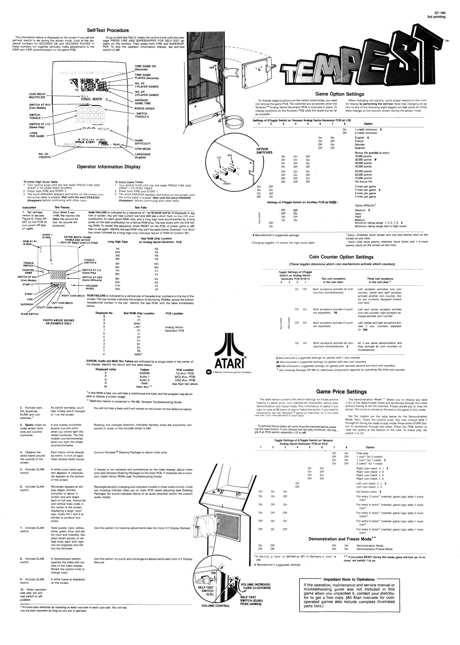Tempest (Backdoor Sheet) (U)