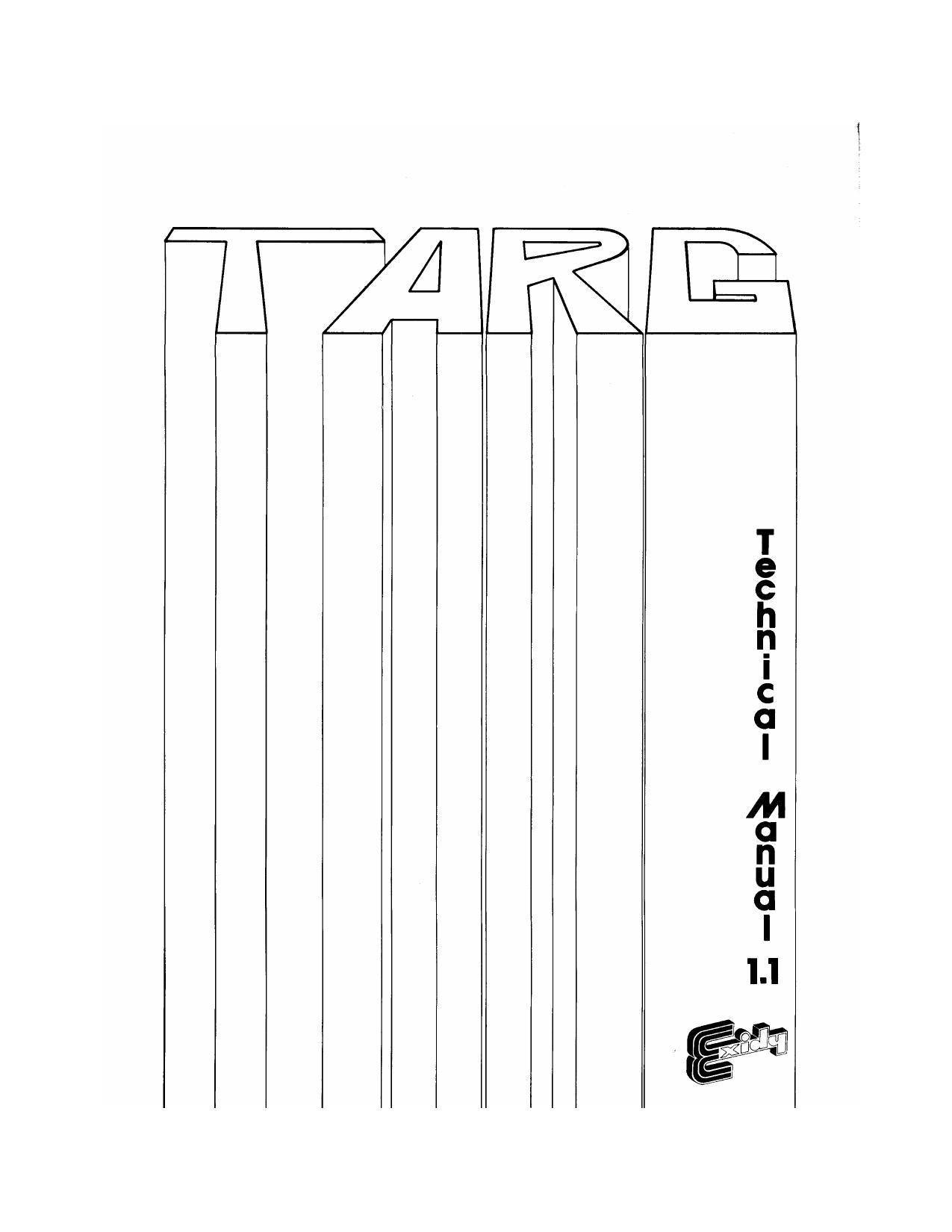Targ Technical Manual V1.1