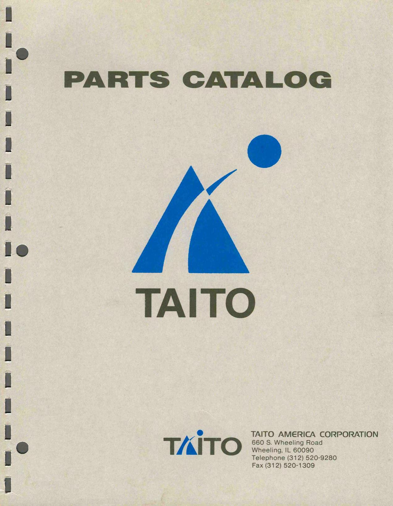 Taito Parts Catalog