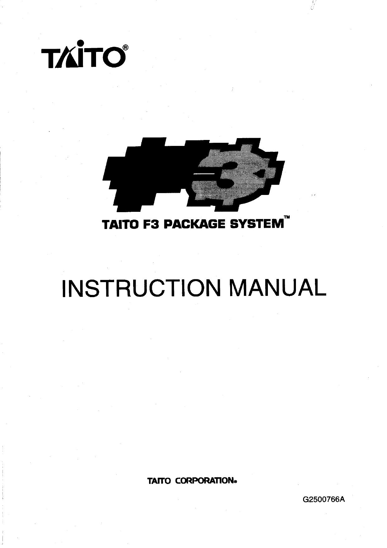 Taito F3 Package System