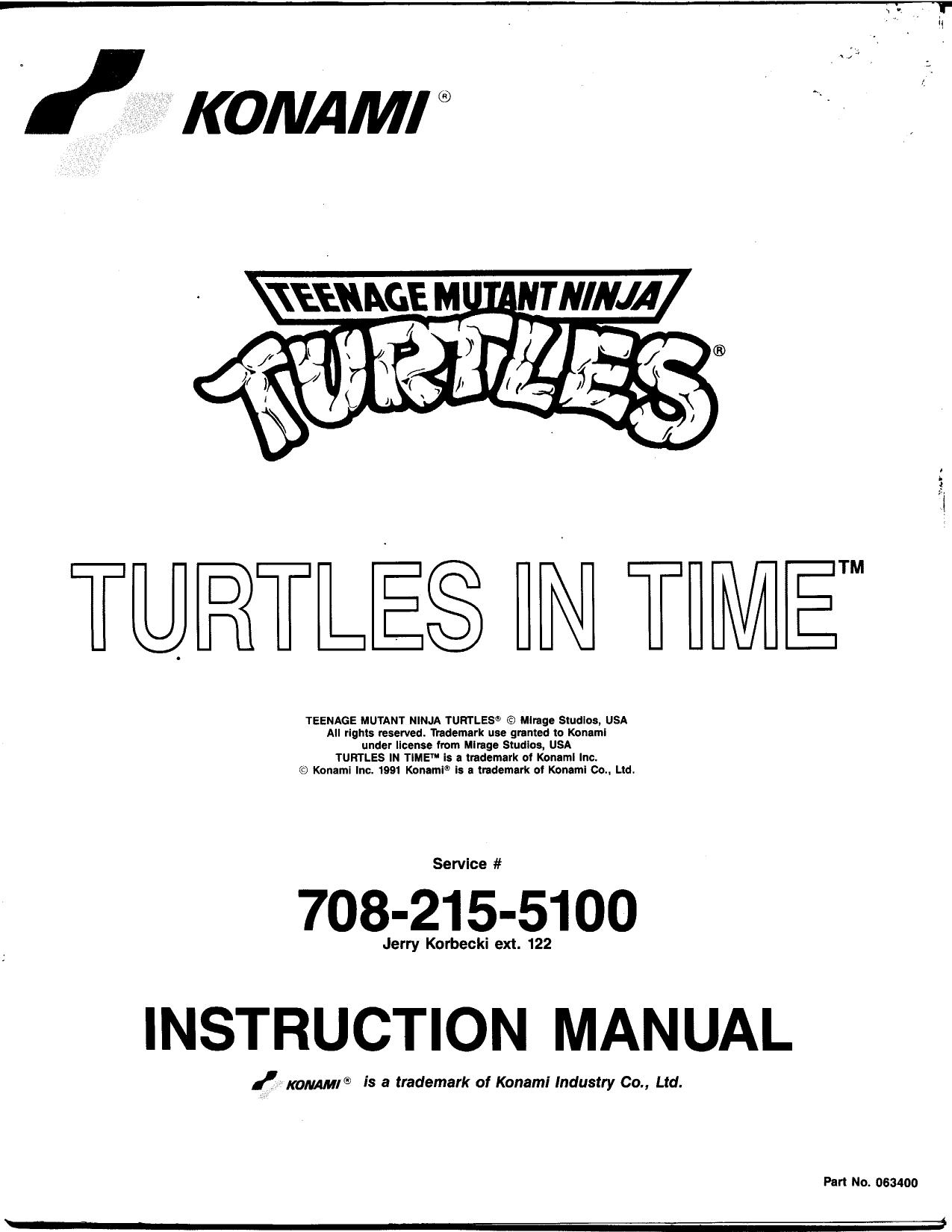 TMNT Turtles in Time