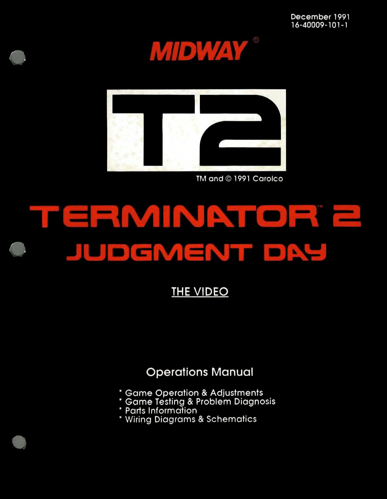 T2 Judgement Day (16-40009-101-1) Dec 1991