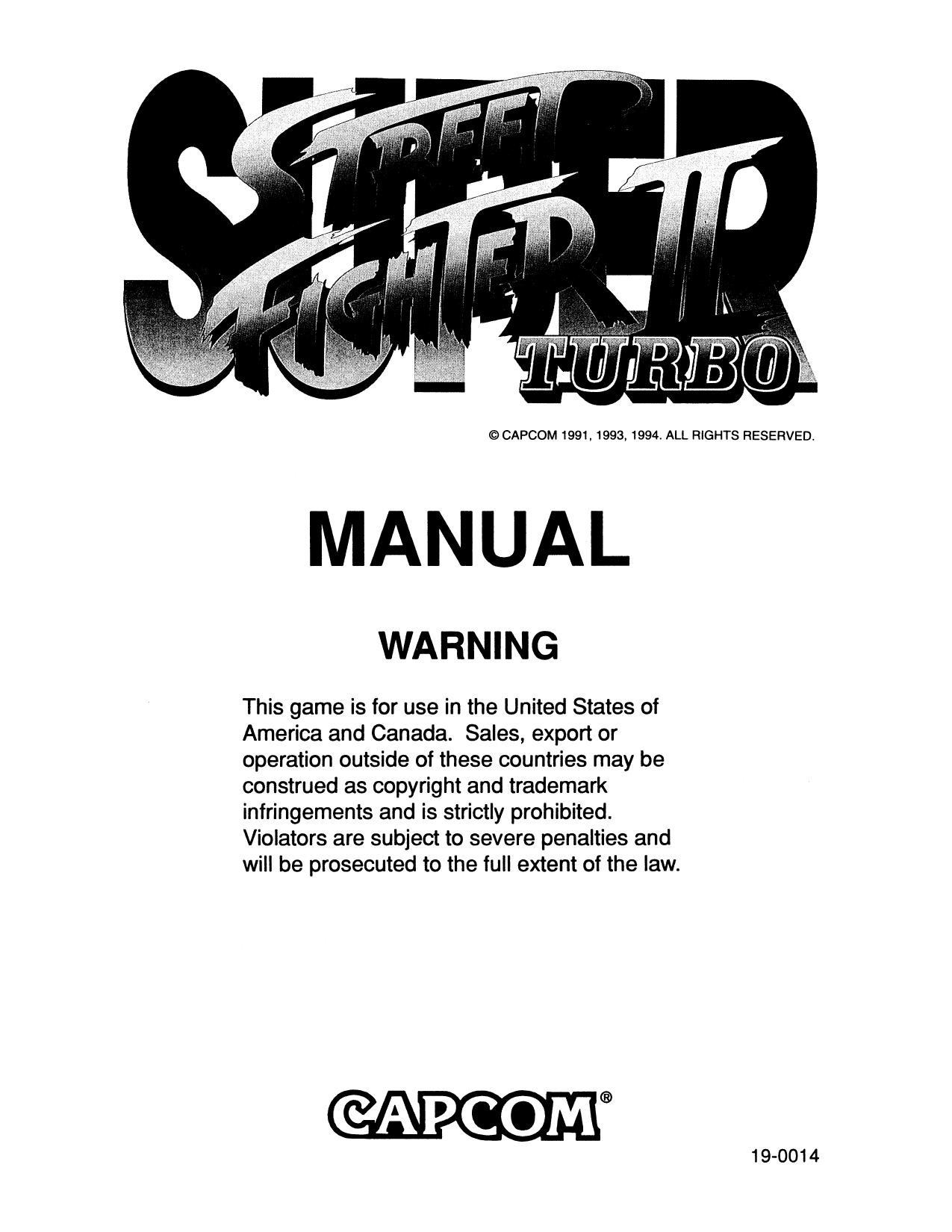 SuperSFIITurbo Manual