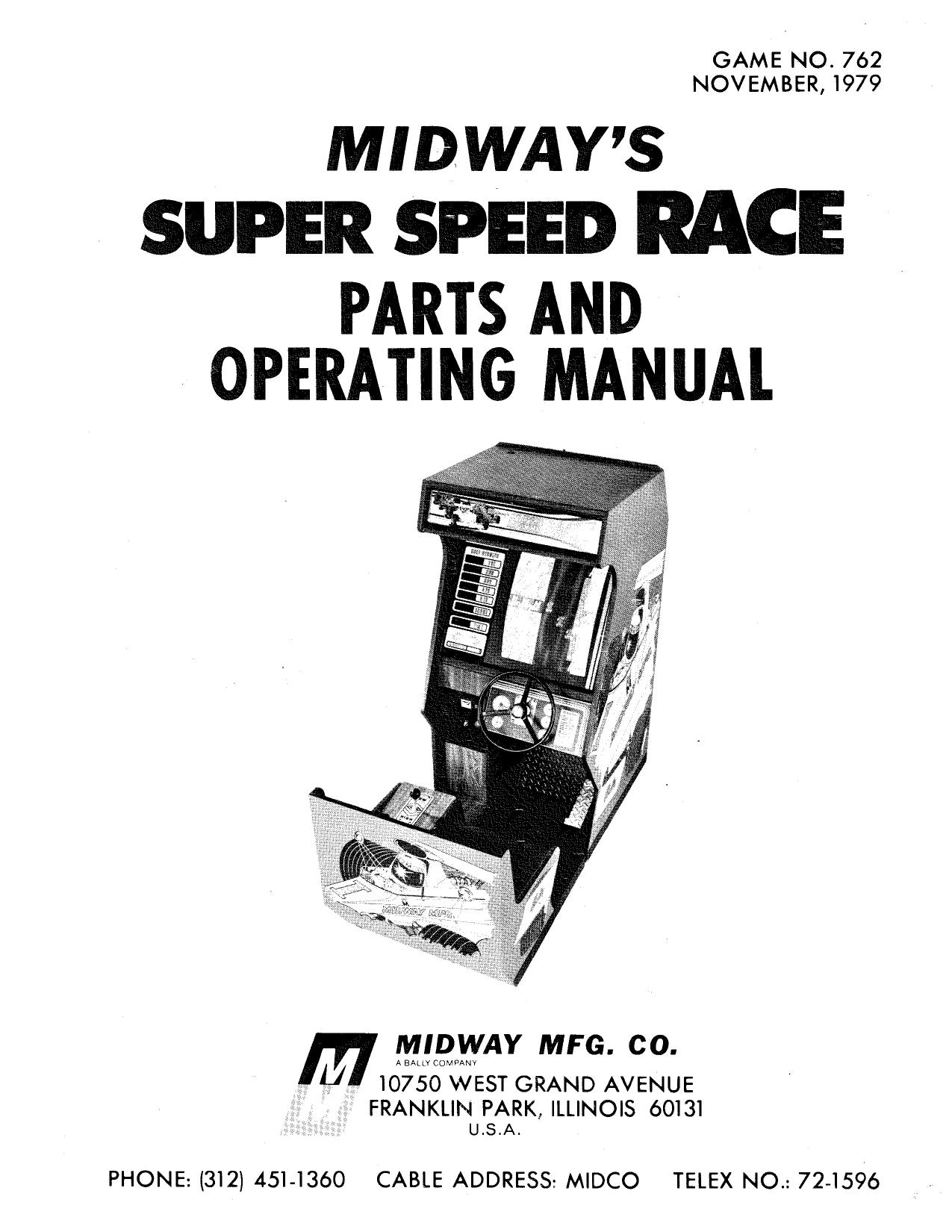 Super Speed Race (Parts & Operating) (U)