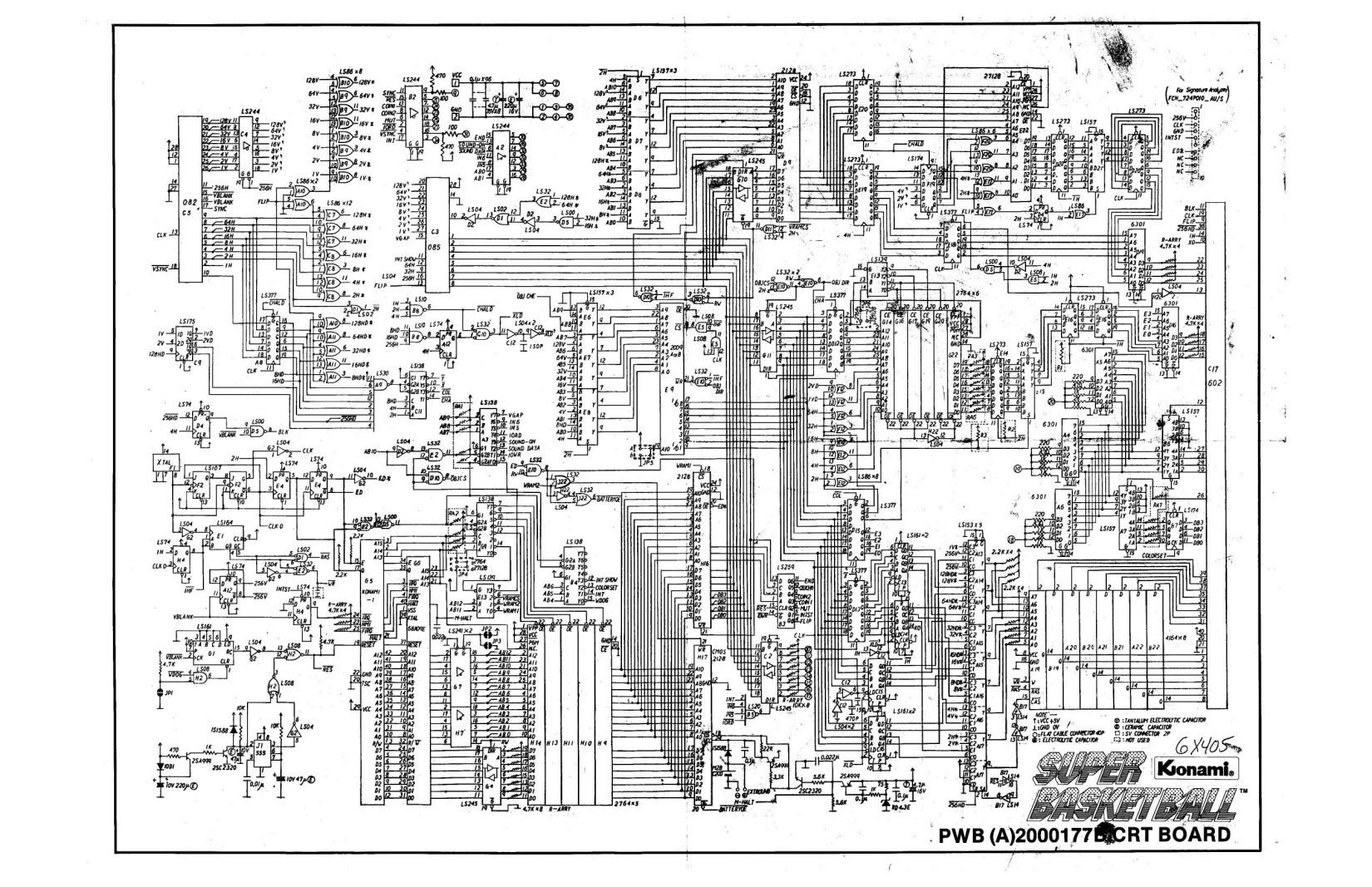 Super Basketball Schematics