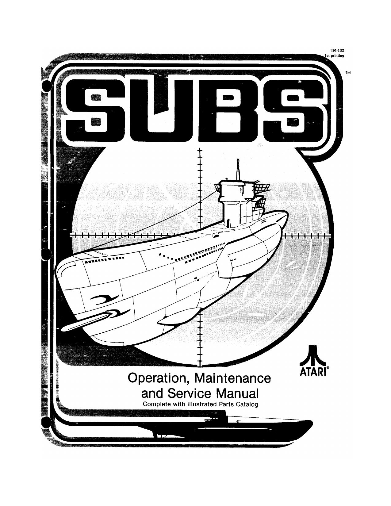 Subs TM-132 1st Printing