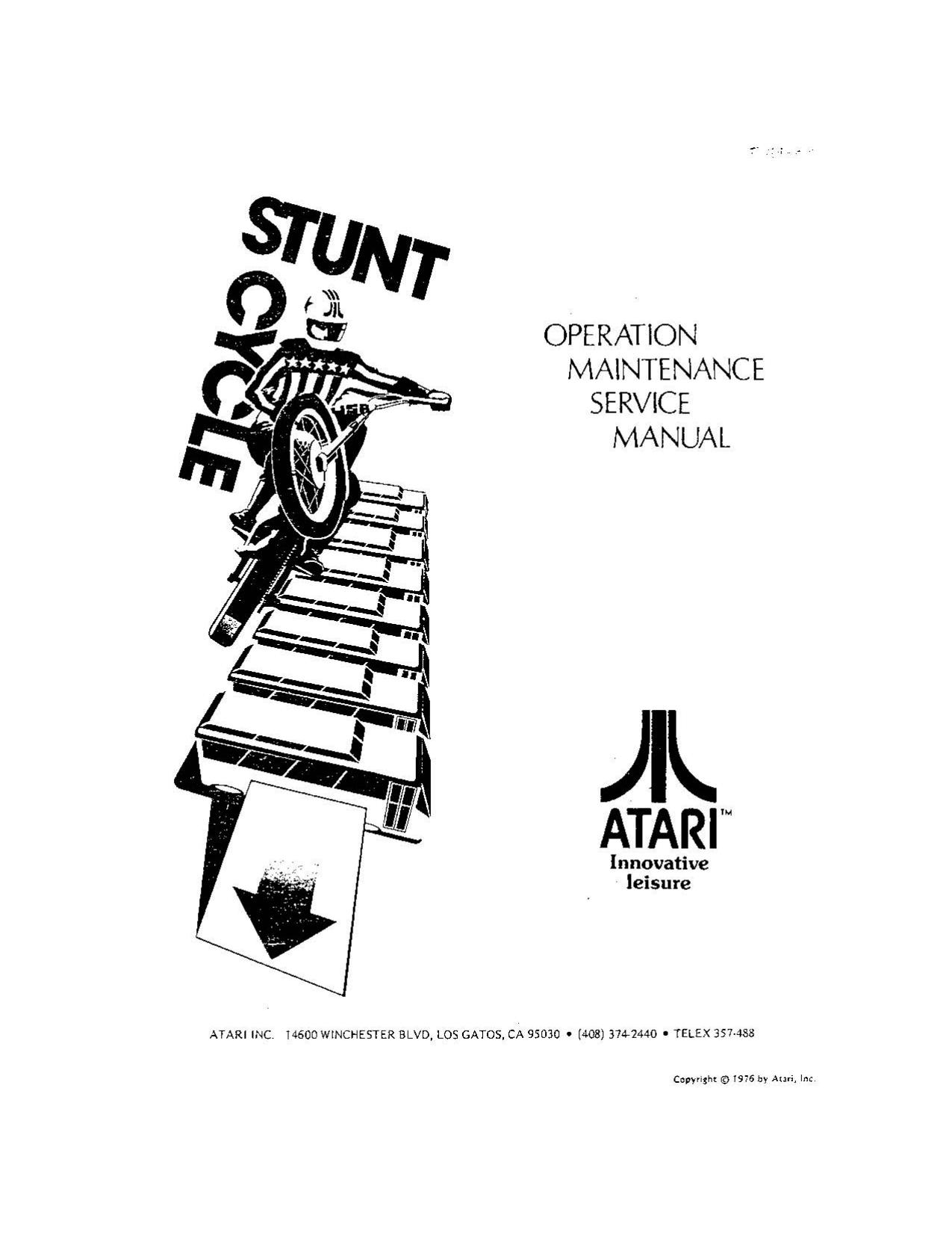 Stunt Cycle (Op-Maint-Serv) (U)