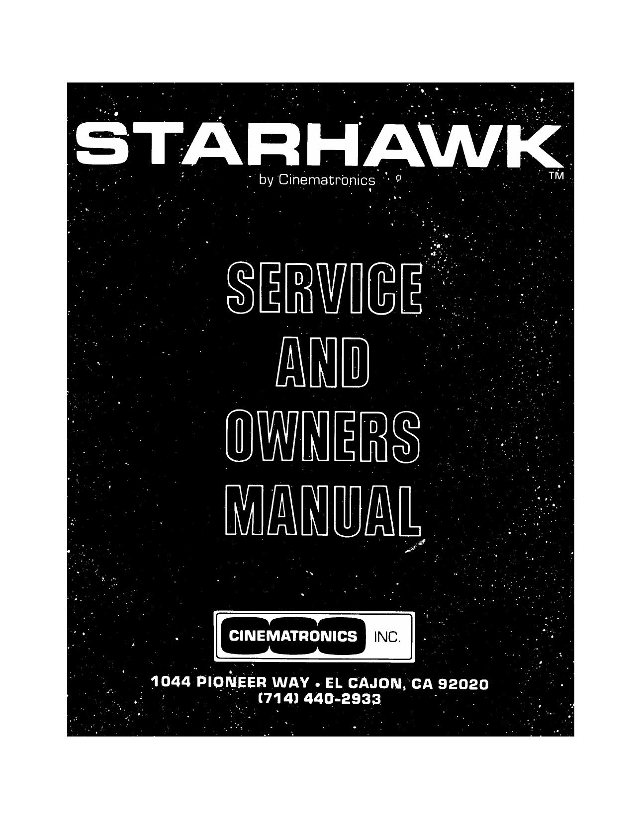 StarHawk Manual