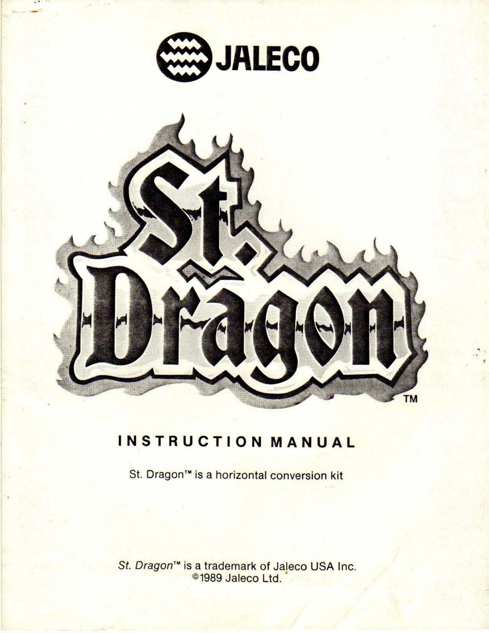 St Dragon Instruction Manual