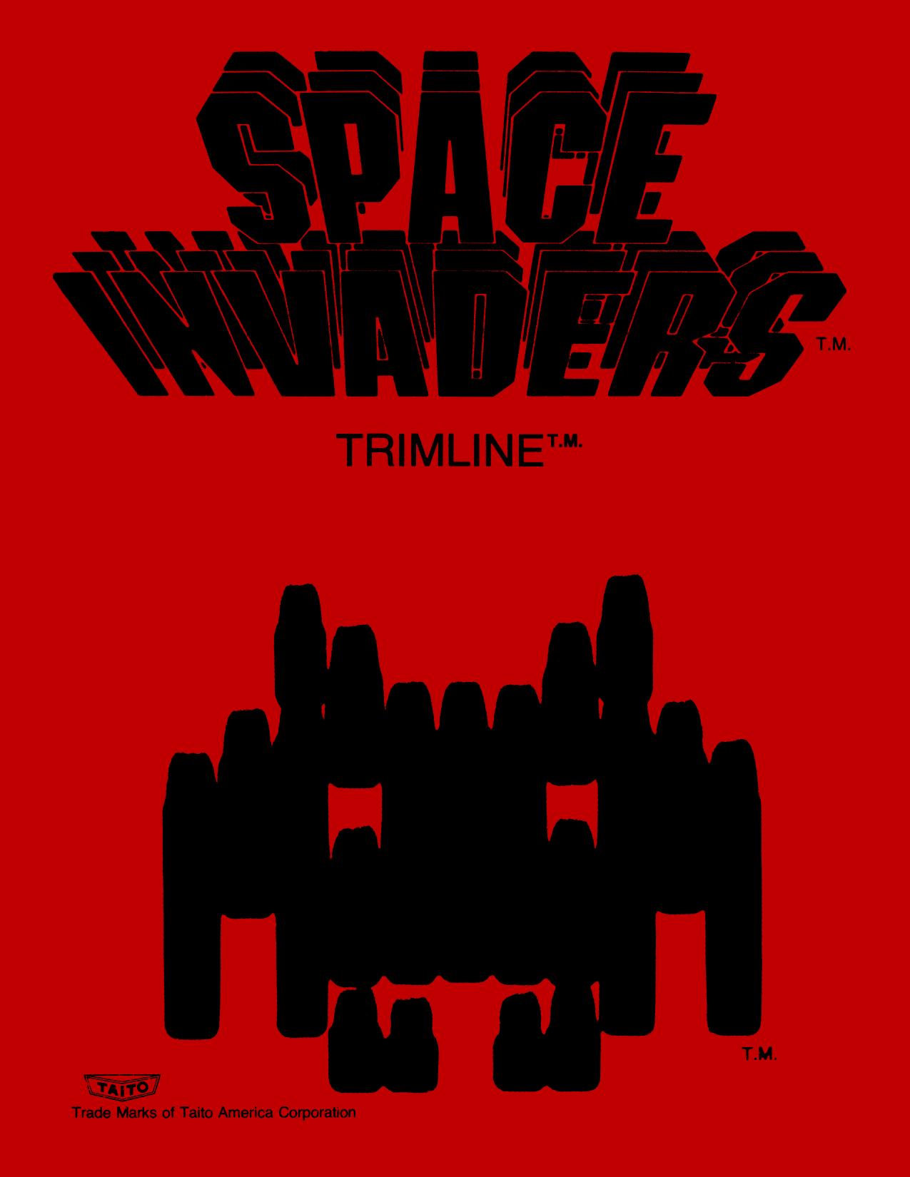 Space Invaders (Trimline)(B&W) (U)