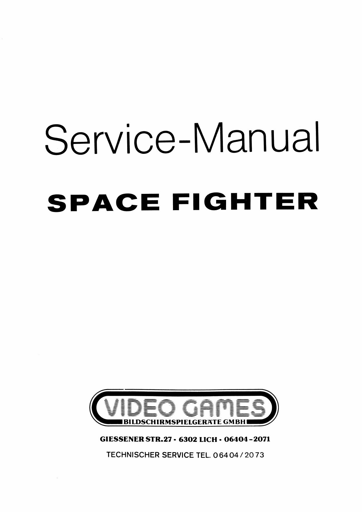 Space Fighter (Video Games Lich)