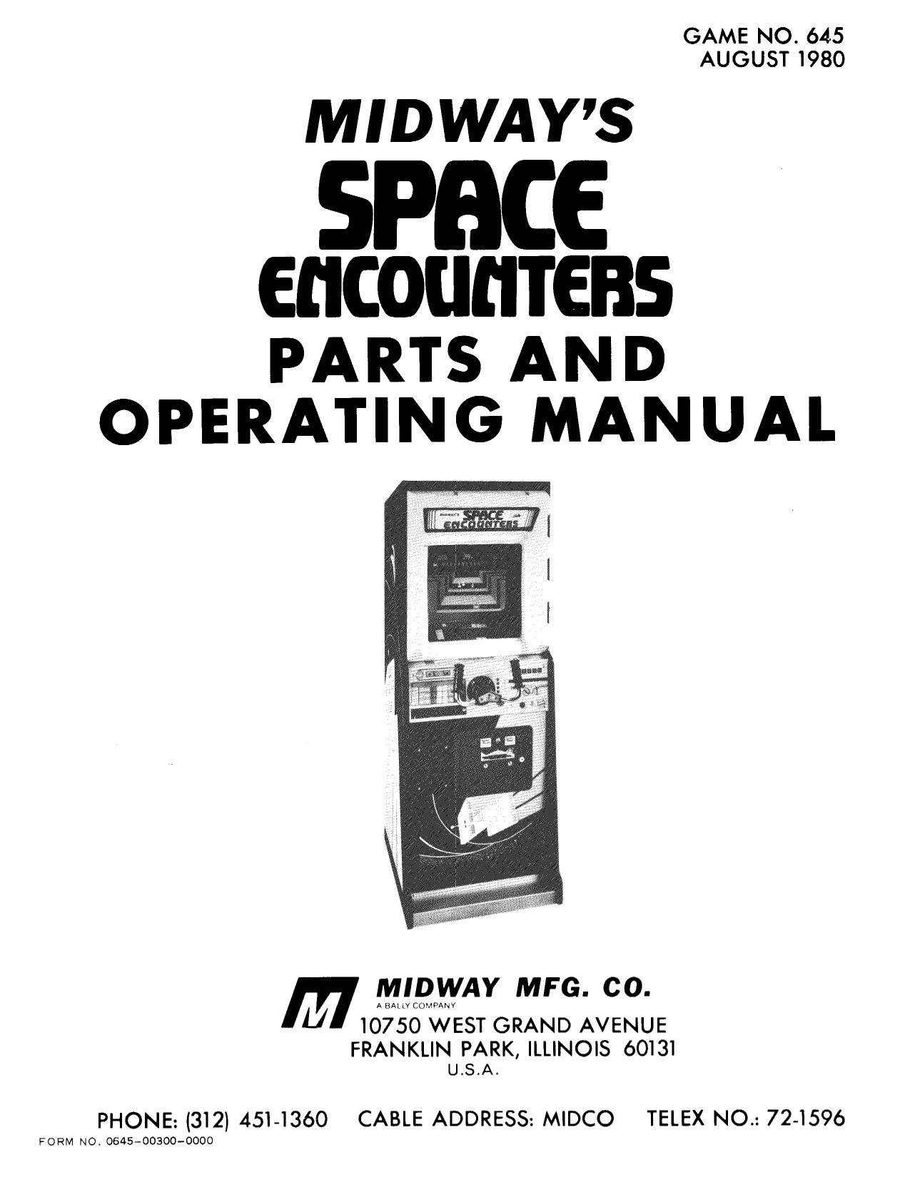 Space Encounters (Parts & Operating) (U)
