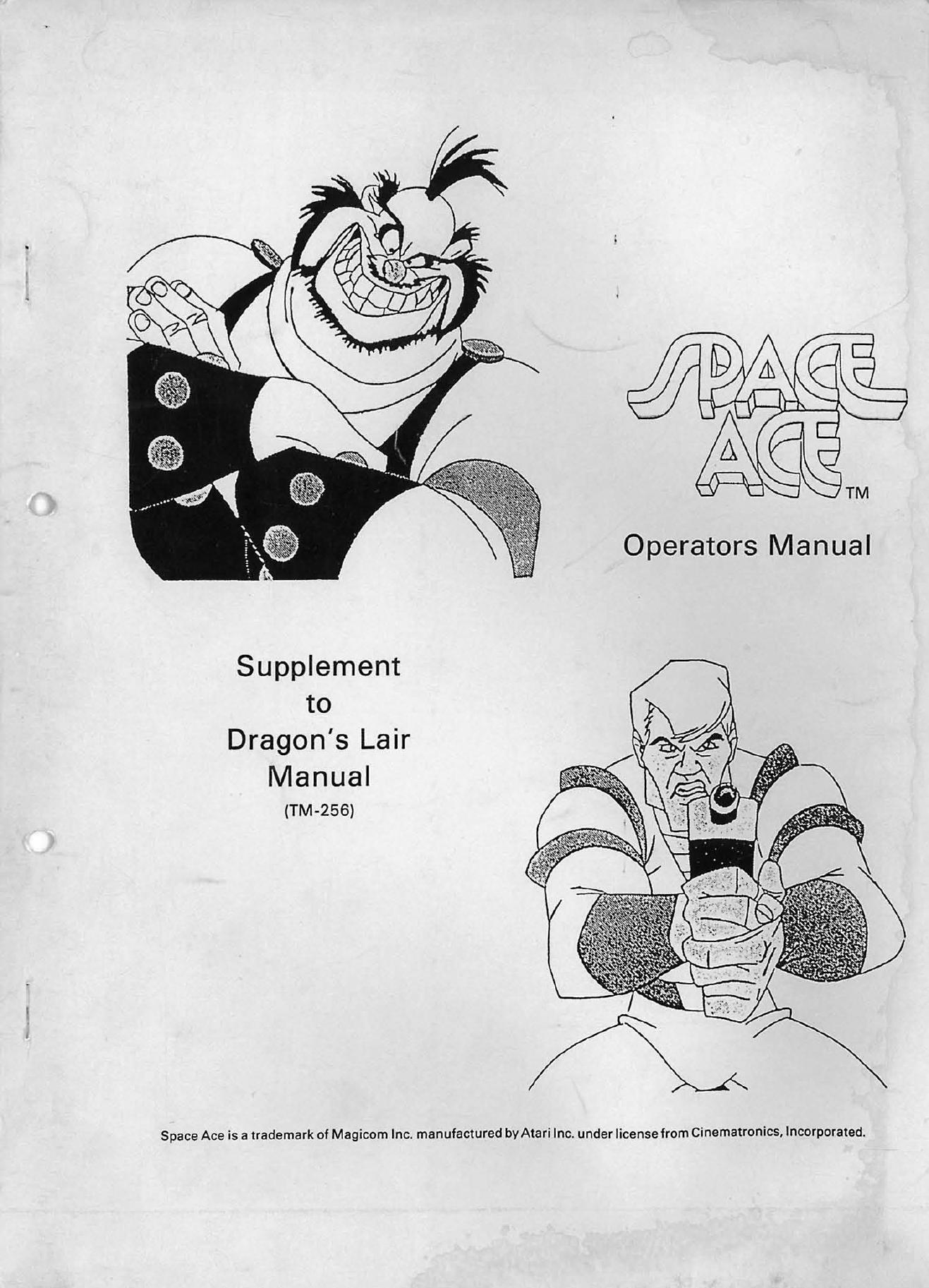 Space Ace Operators Manual
