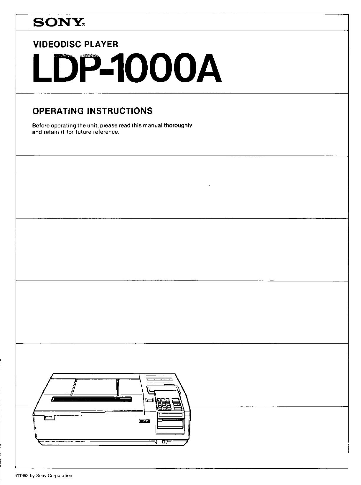 Sony LDP-1000A [e]