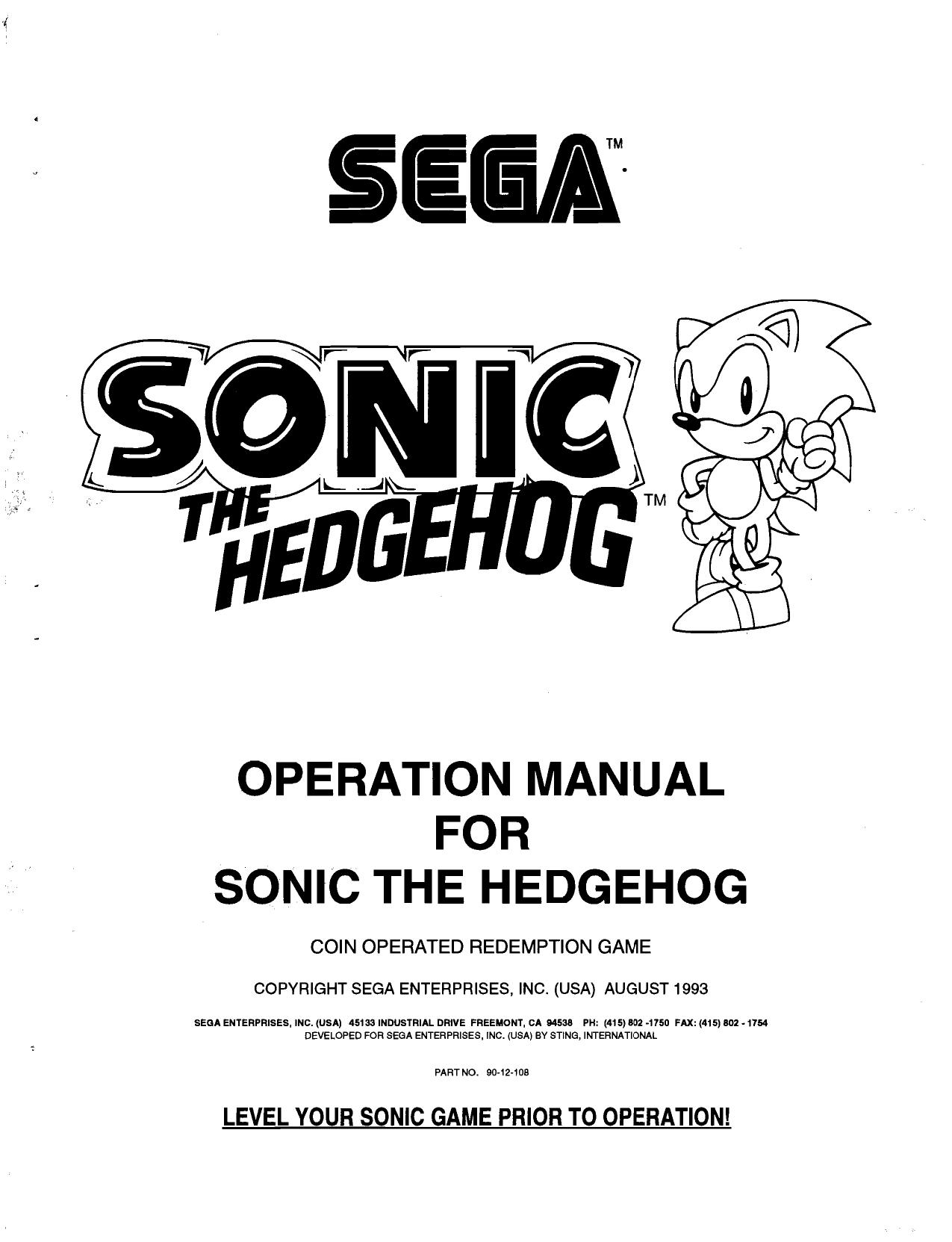 Sonic the Hedgehog (Redemption)
