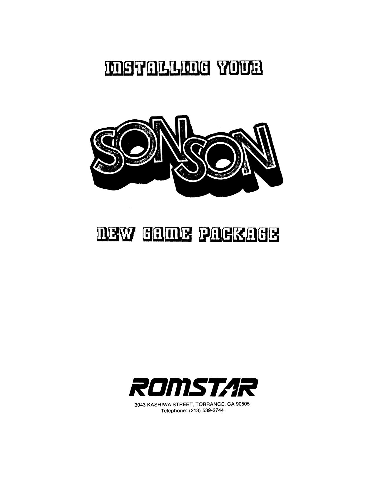 SonSon Manual