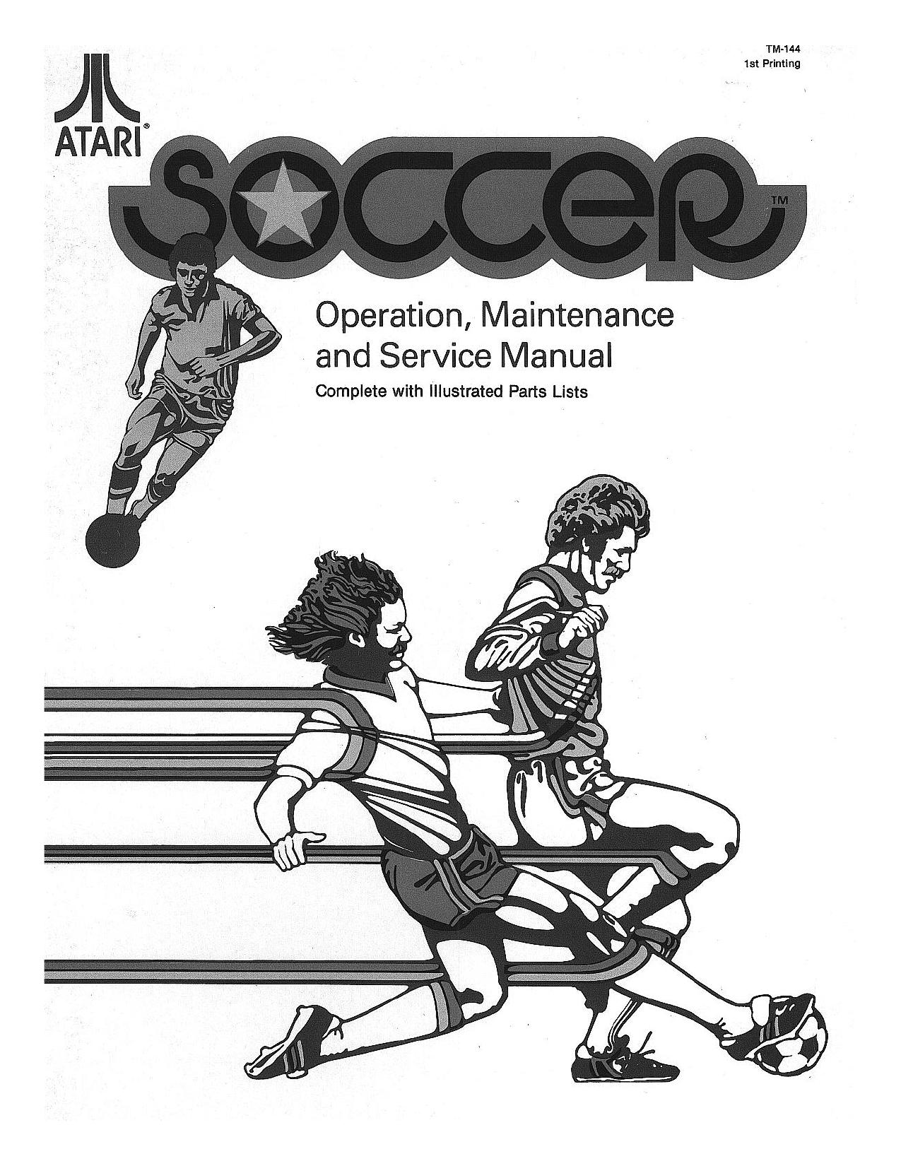 Soccer (TM-144 1st Printing) (Op-Maint-Serv-Parts) (U)