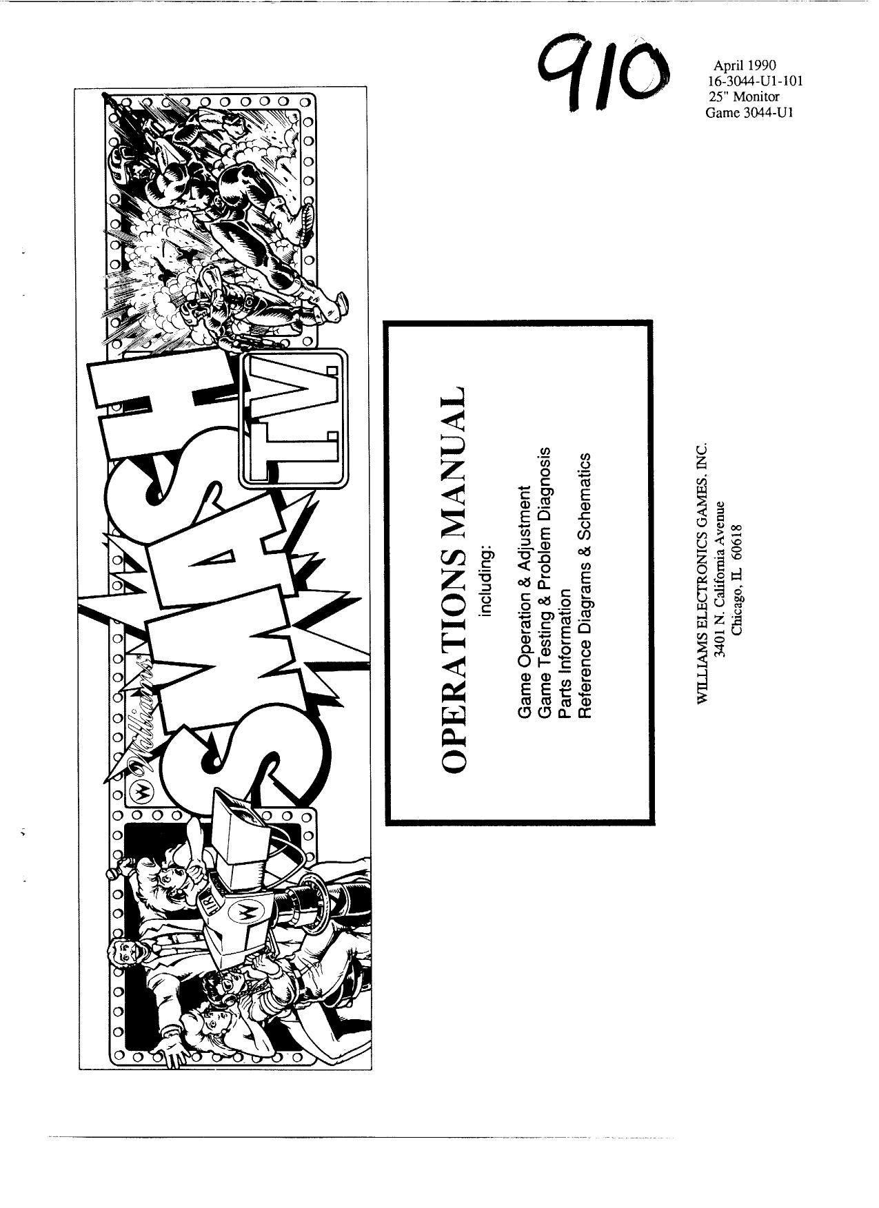 Smash TV (Operations) (U)