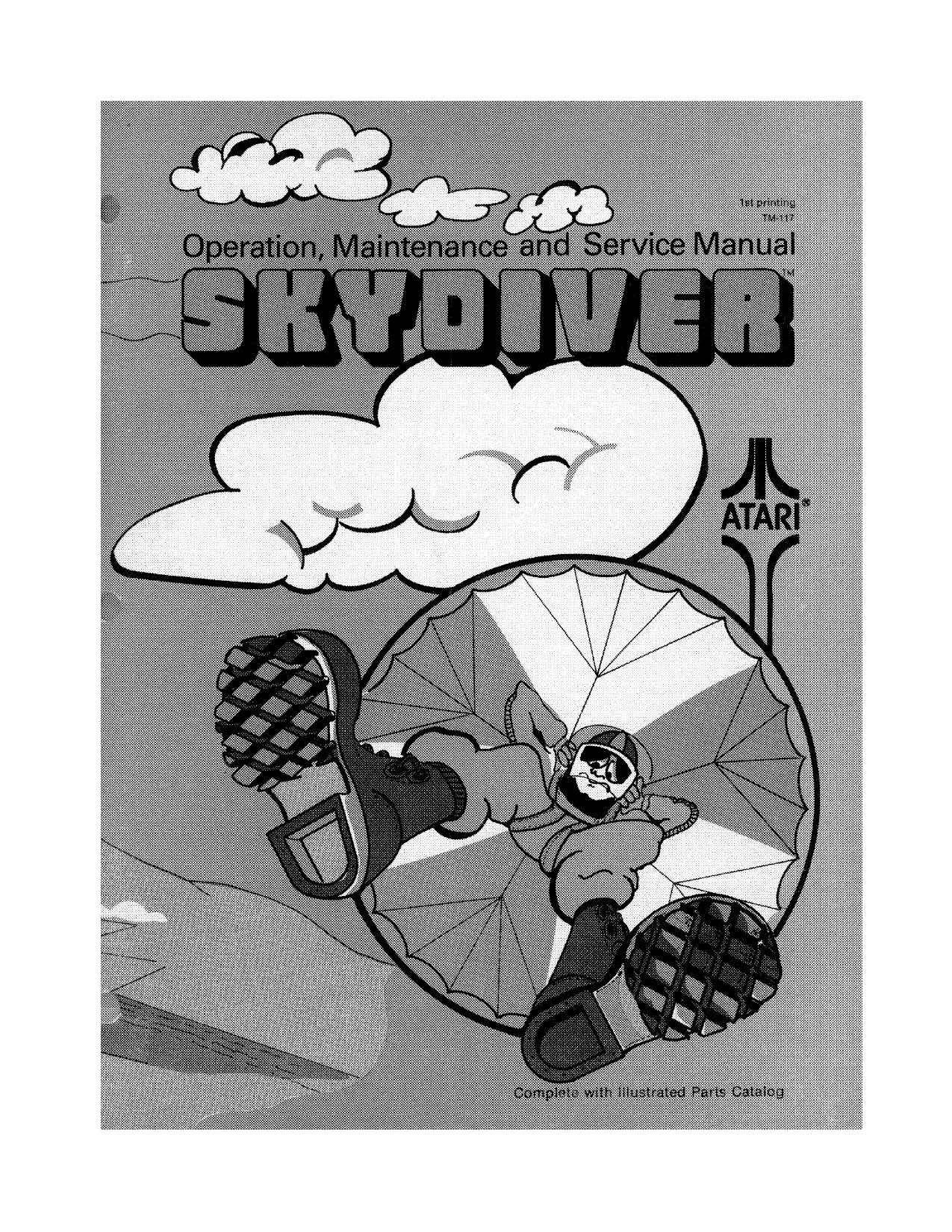 Sky Diver TM-117 1st Printing