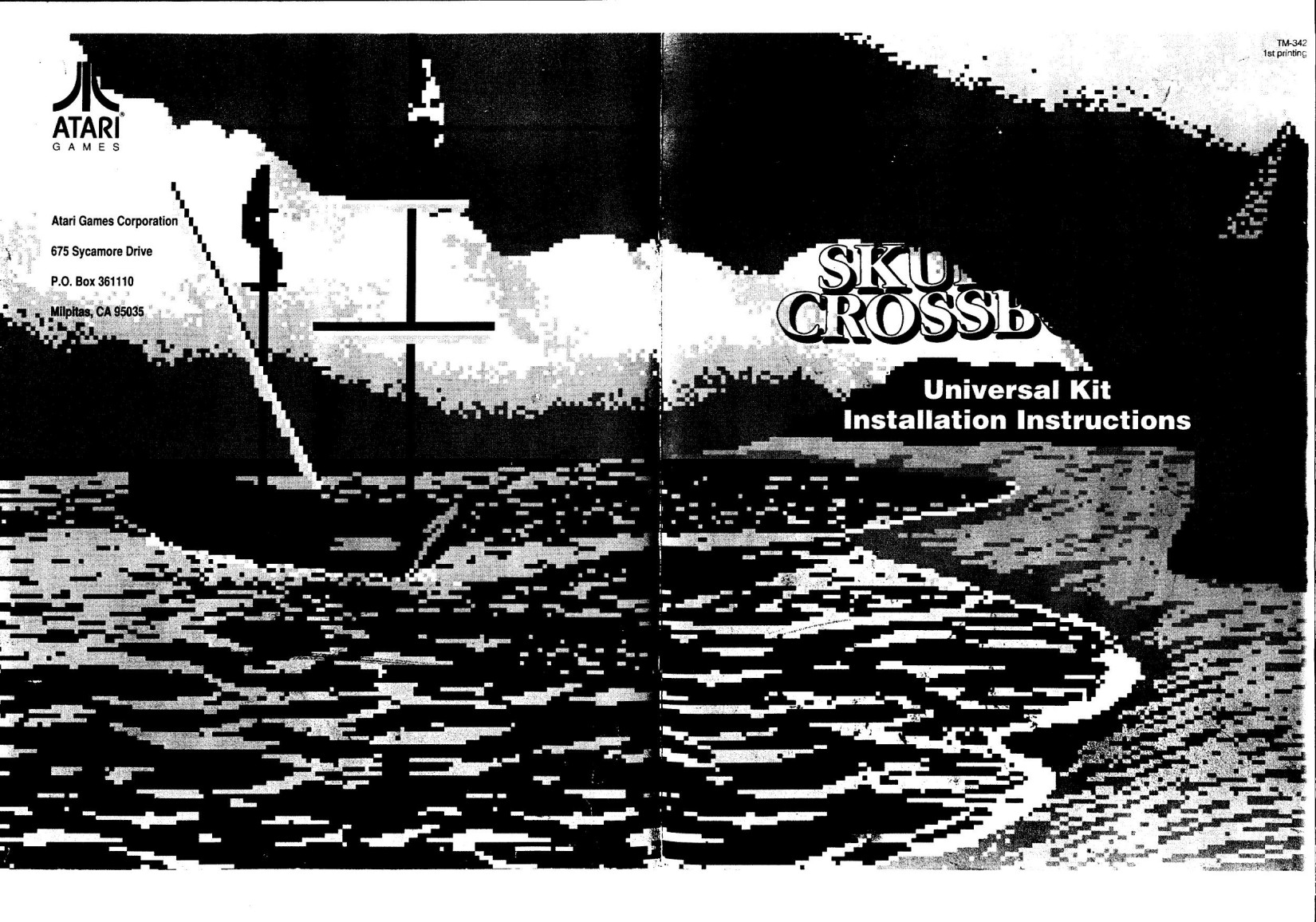 Skull and Crossbones TM-342 1st Printing