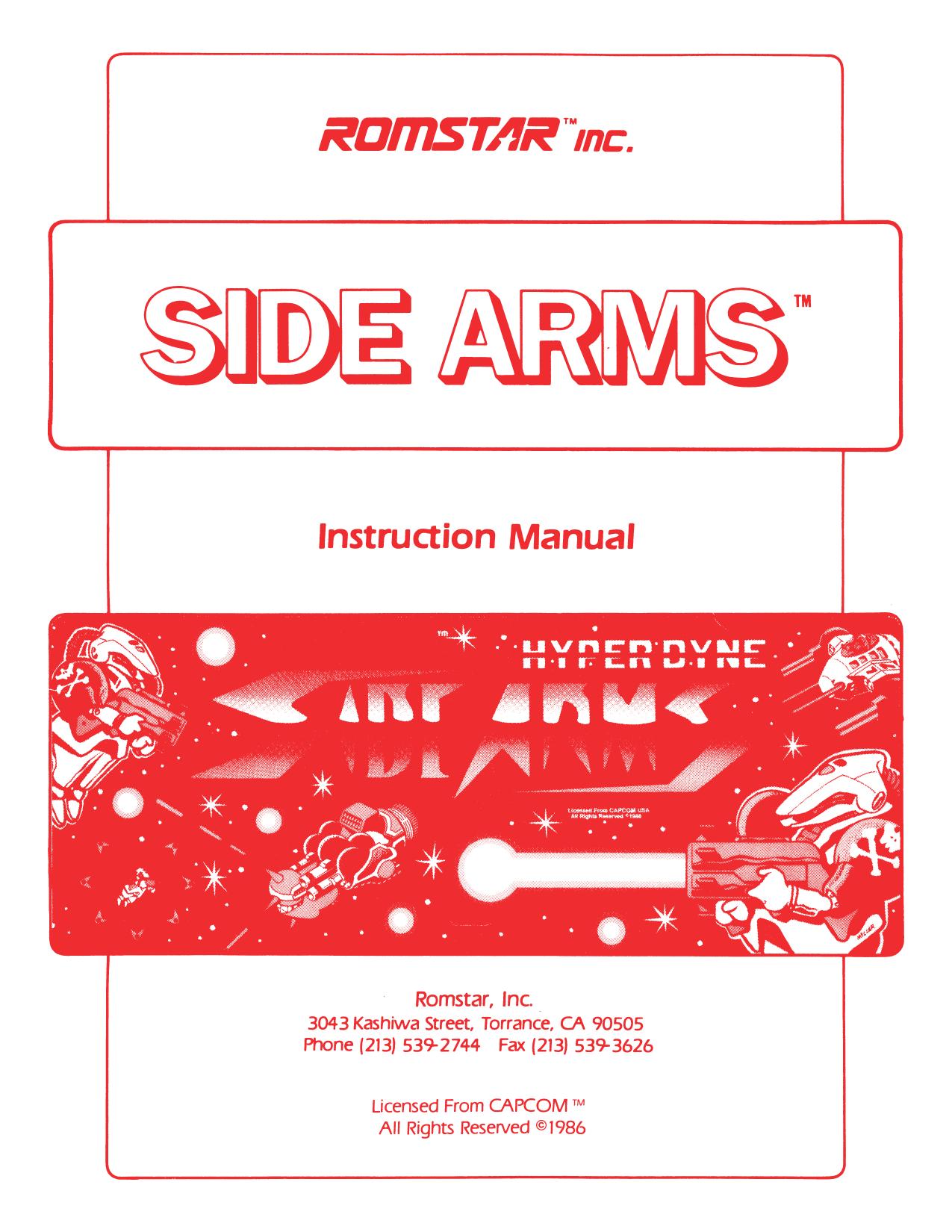 Sidearms (Instructions) (U)