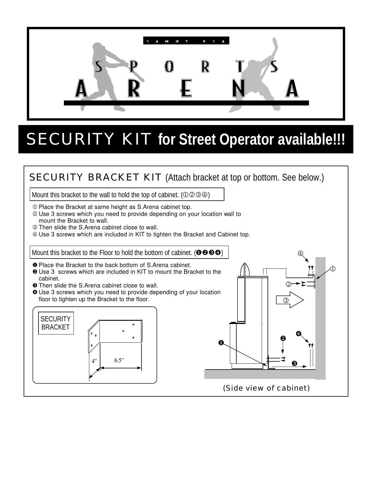 Security Bar SA Manual.pub