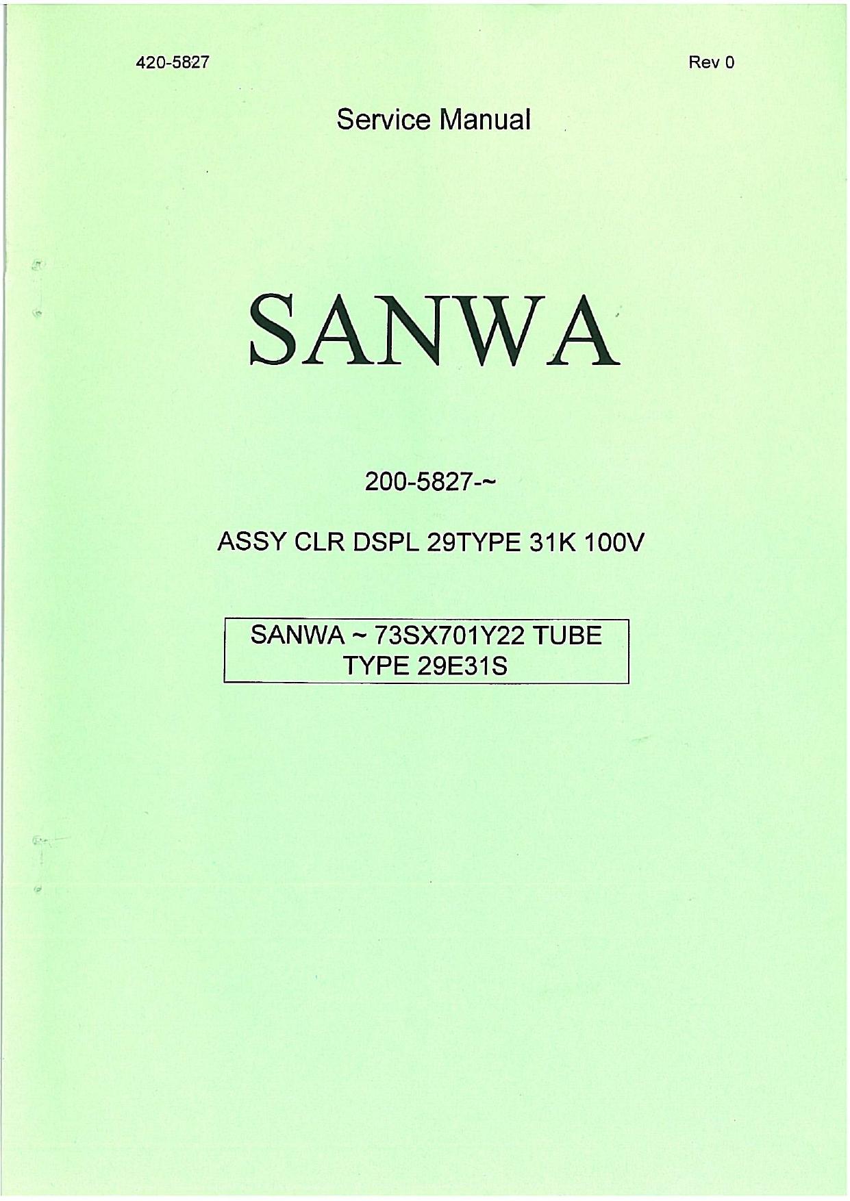 Sanwa 29E31S